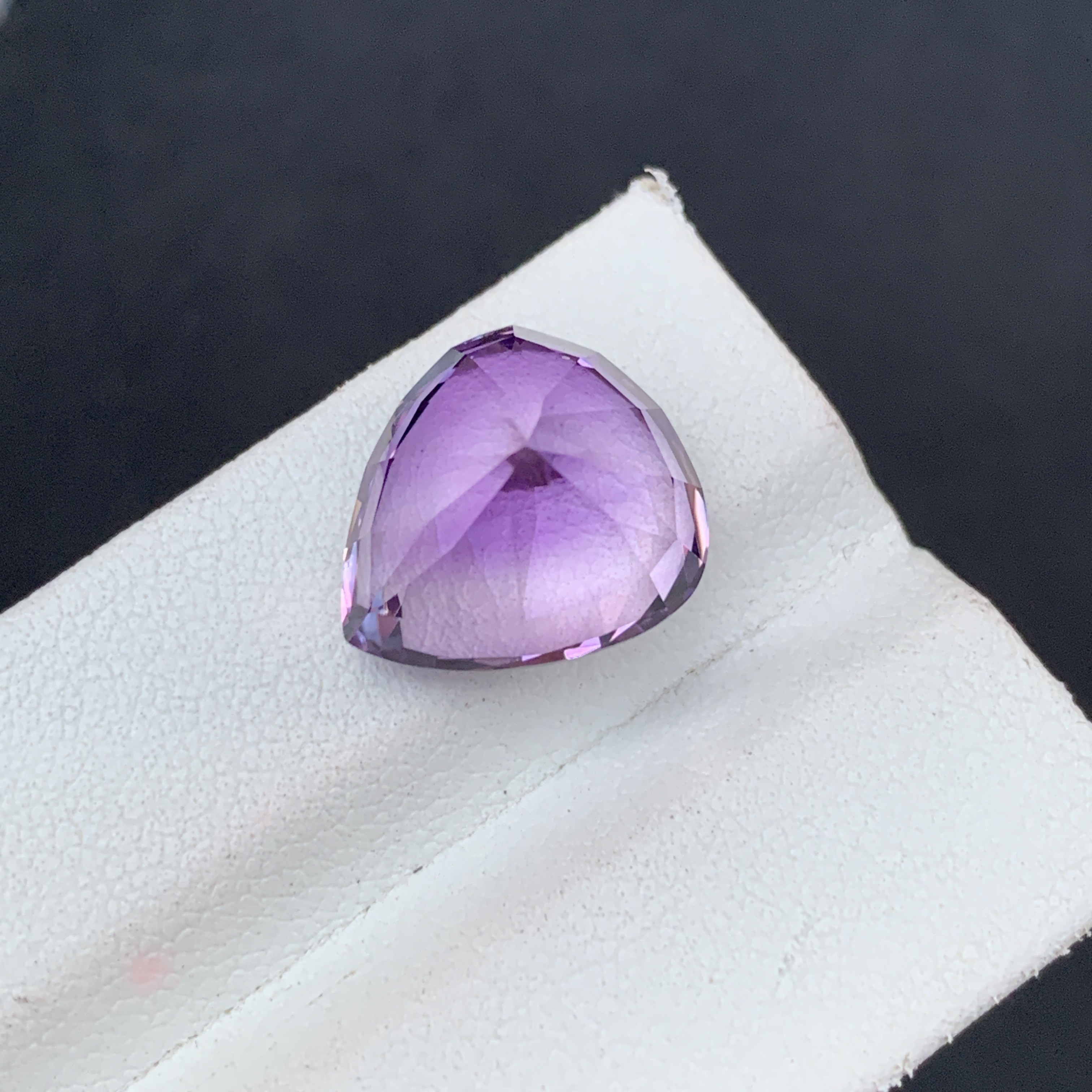 9.75 CT Natural Purple Amethyst Pear Shape Loose Gemstone