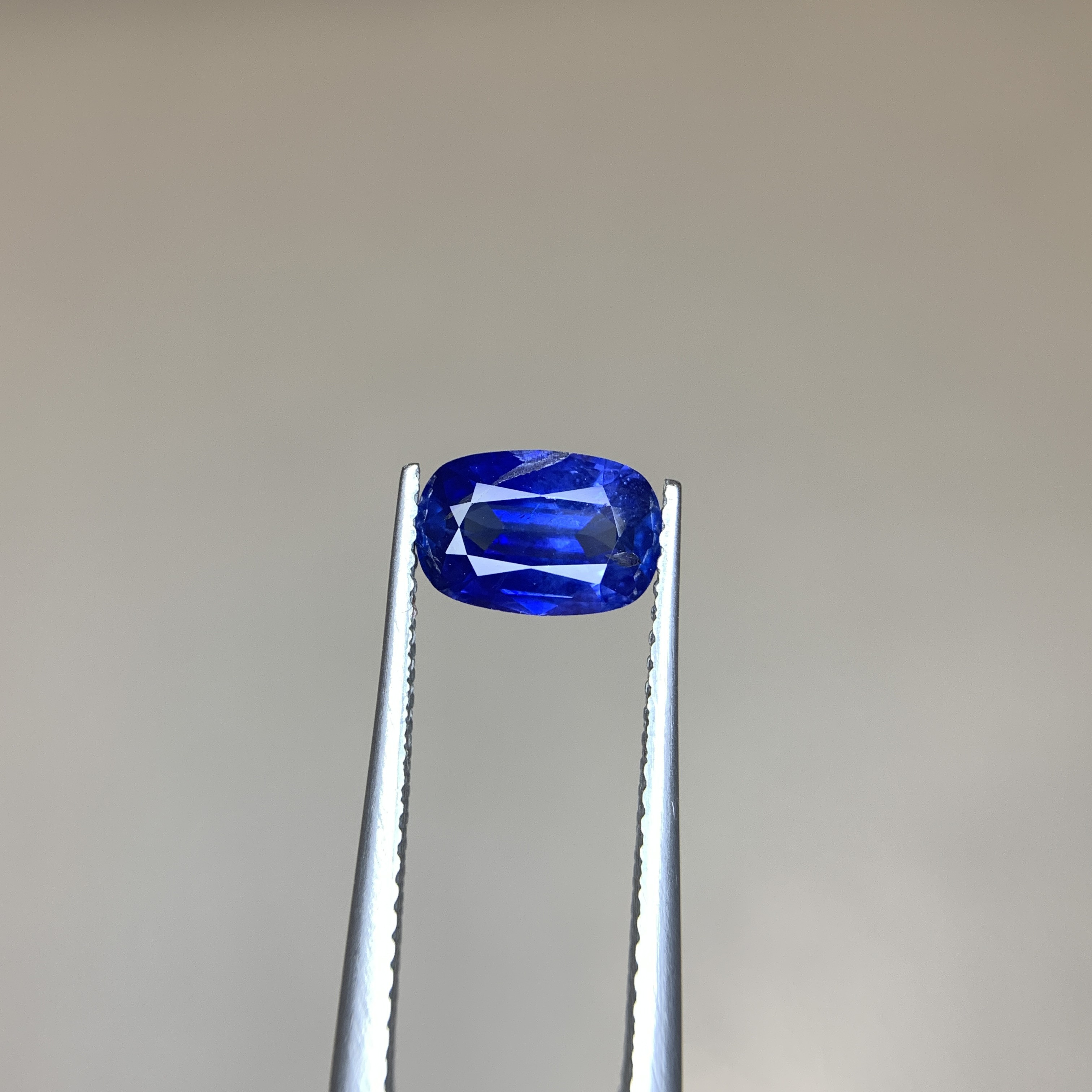 1.61 CT Natural Blue Sapphire Cushion Shape Loose Gemstone