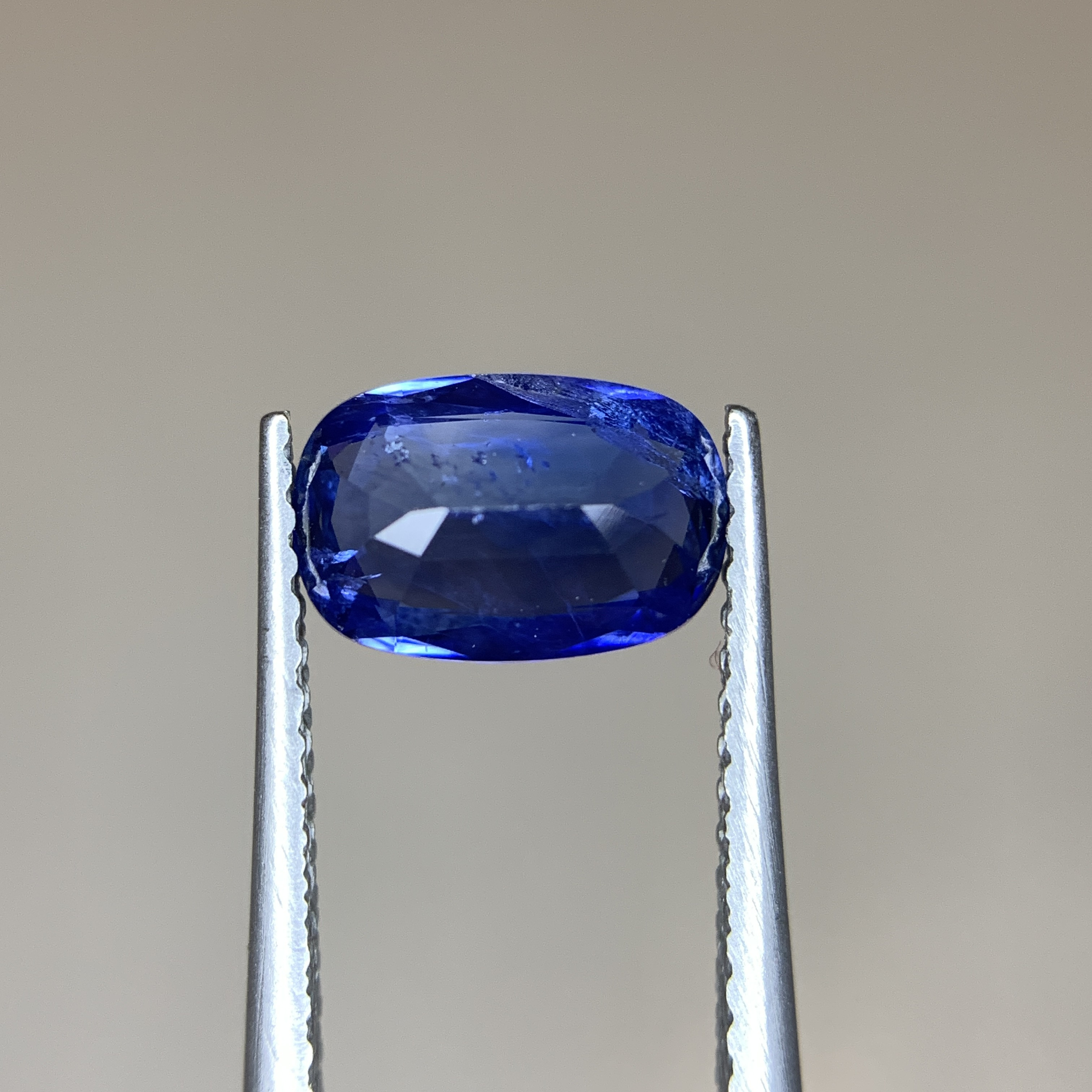 1.61 CT Natural Blue Sapphire Cushion Shape Loose Gemstone