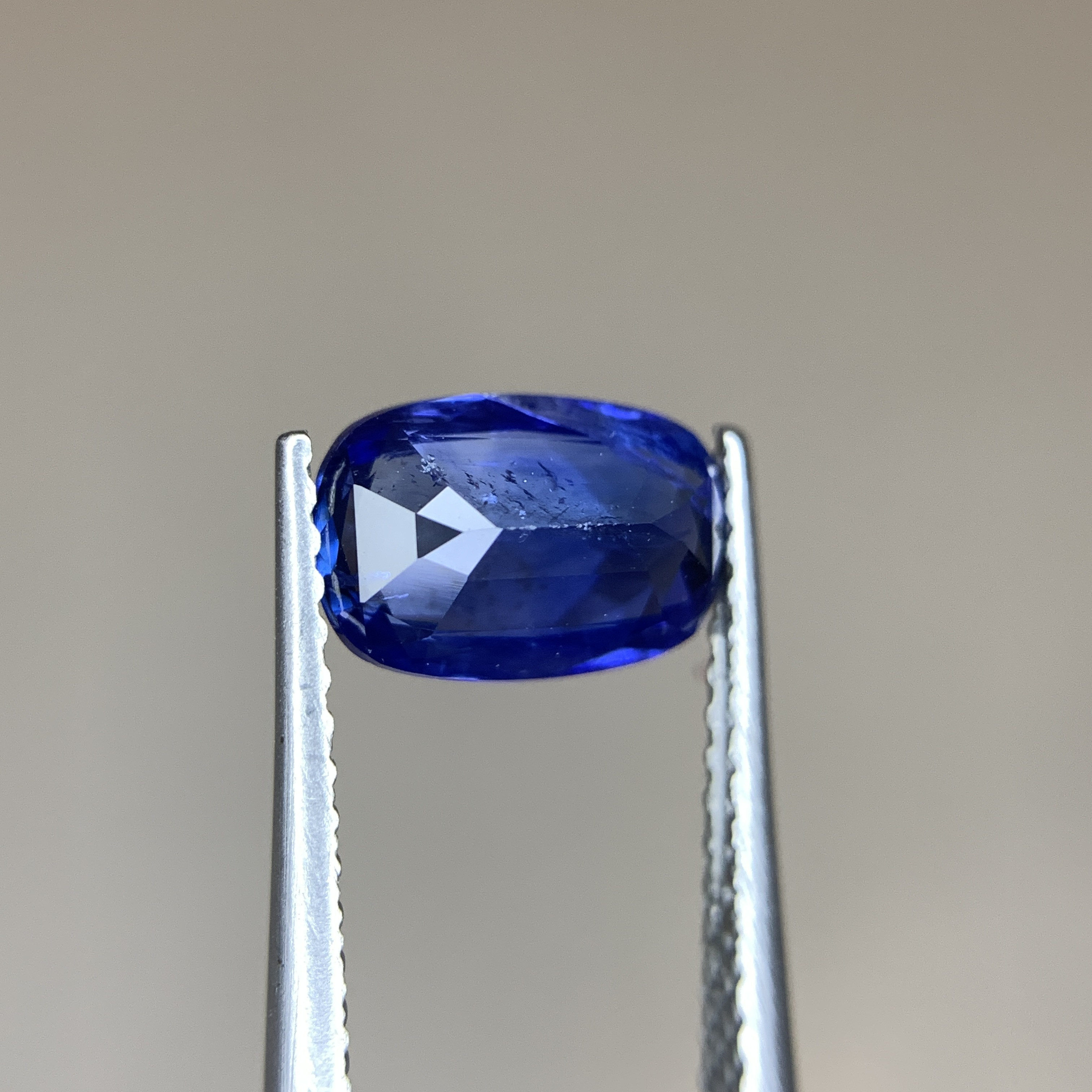 1.61 CT Natural Blue Sapphire Cushion Shape Loose Gemstone