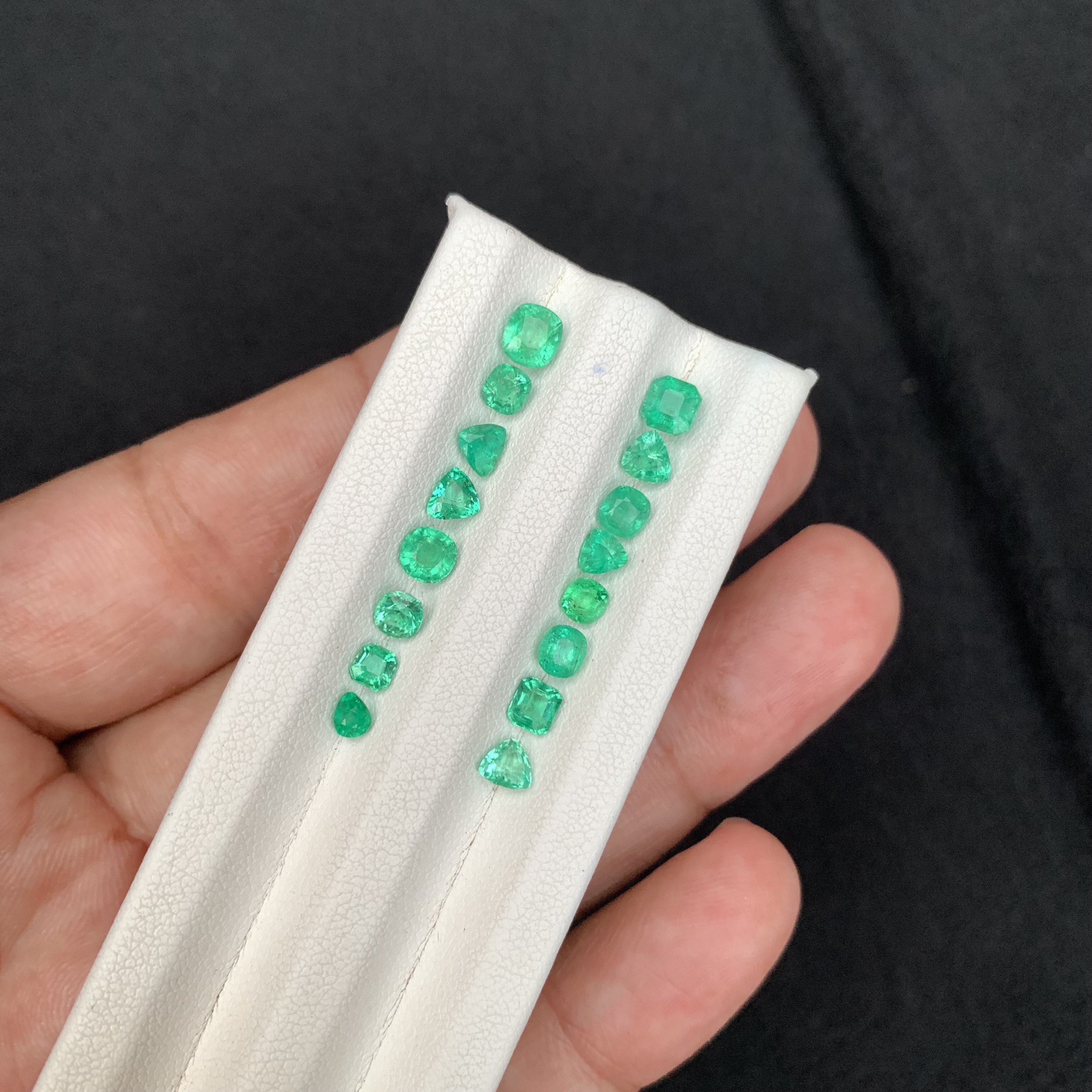 4.97 CT Natural Panjshir Emerald Lot Jewellery Size