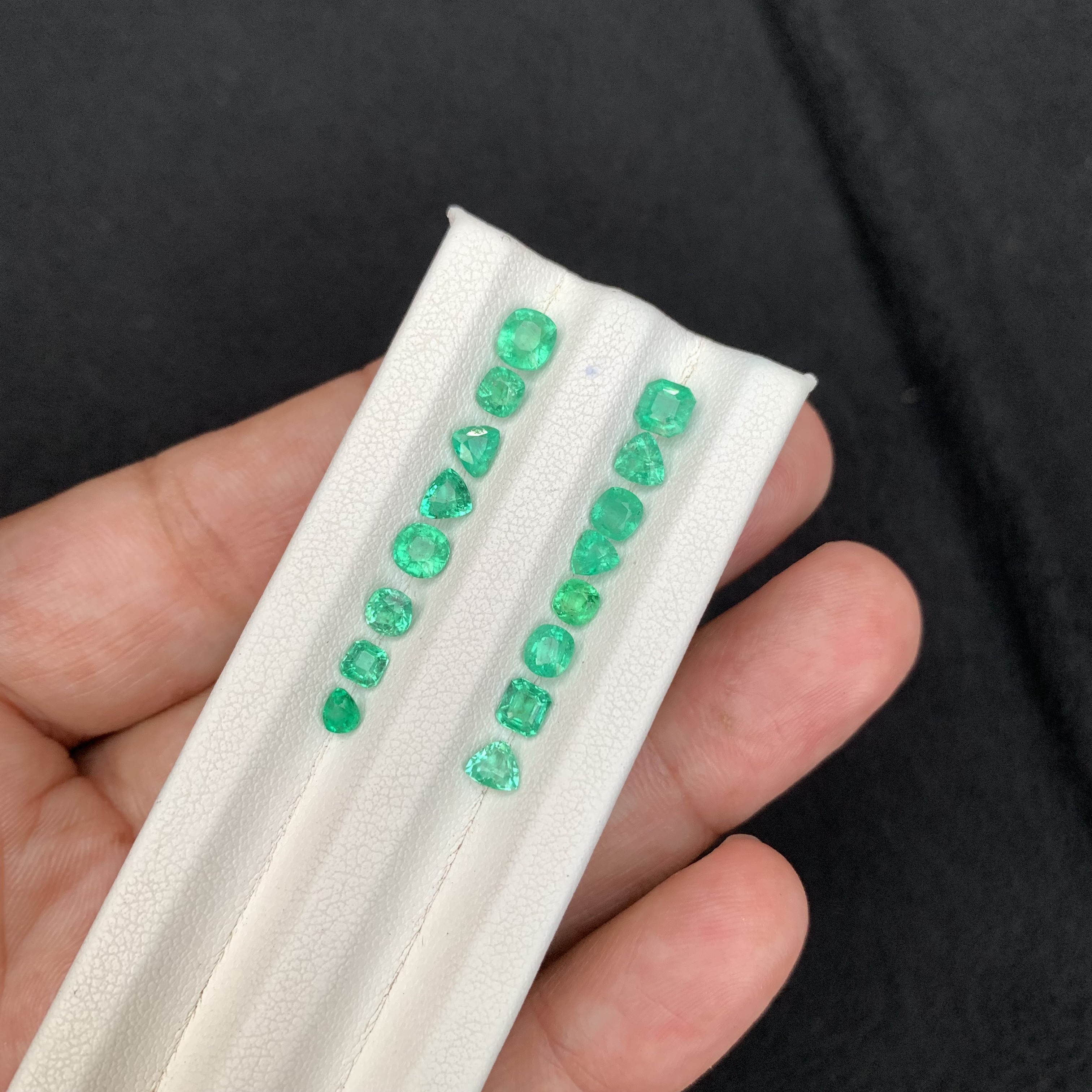 4.97 CT Natural Panjshir Emerald Lot Jewellery Size