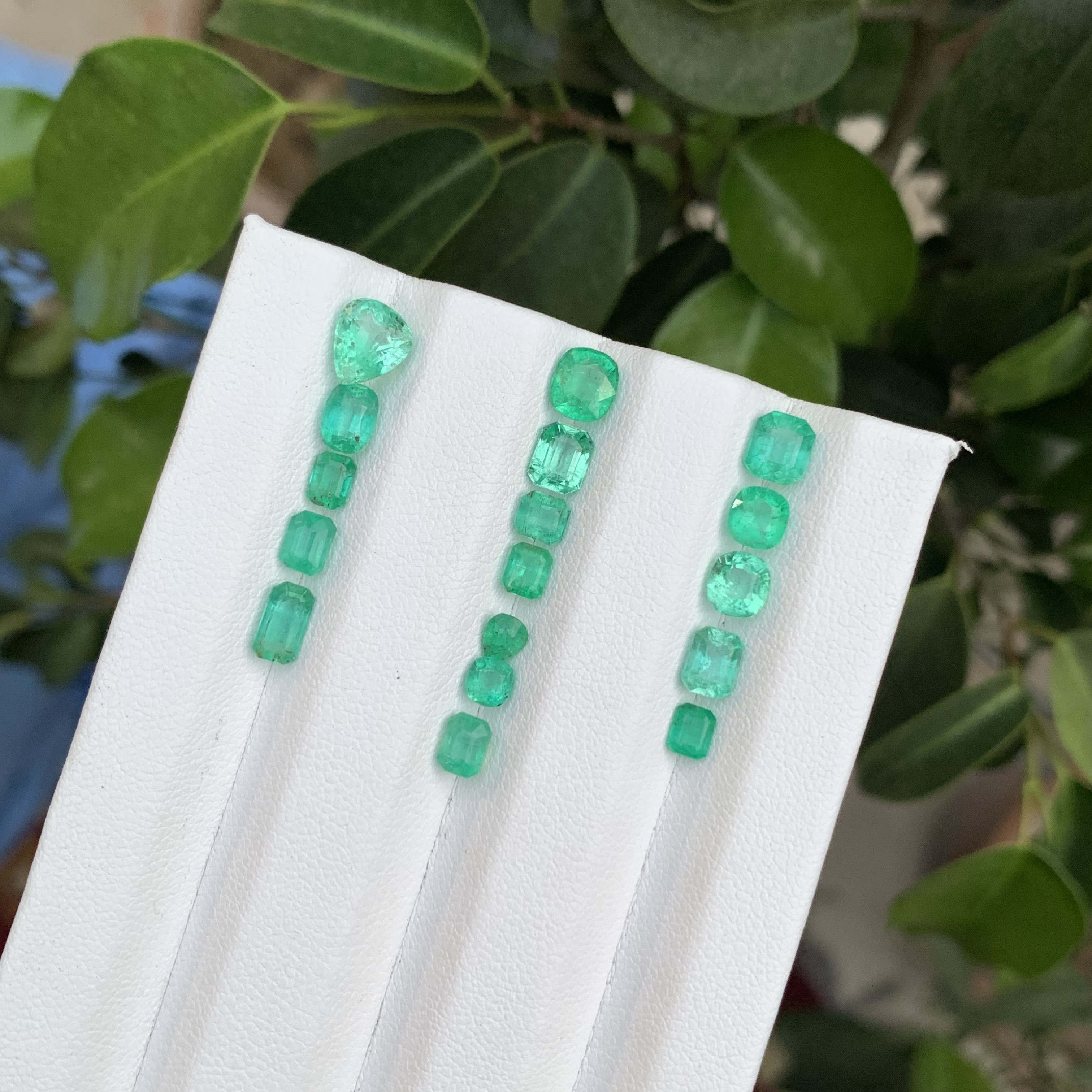 8.27 Ct Natural Panjshir Emerald Lot Jewellery Size