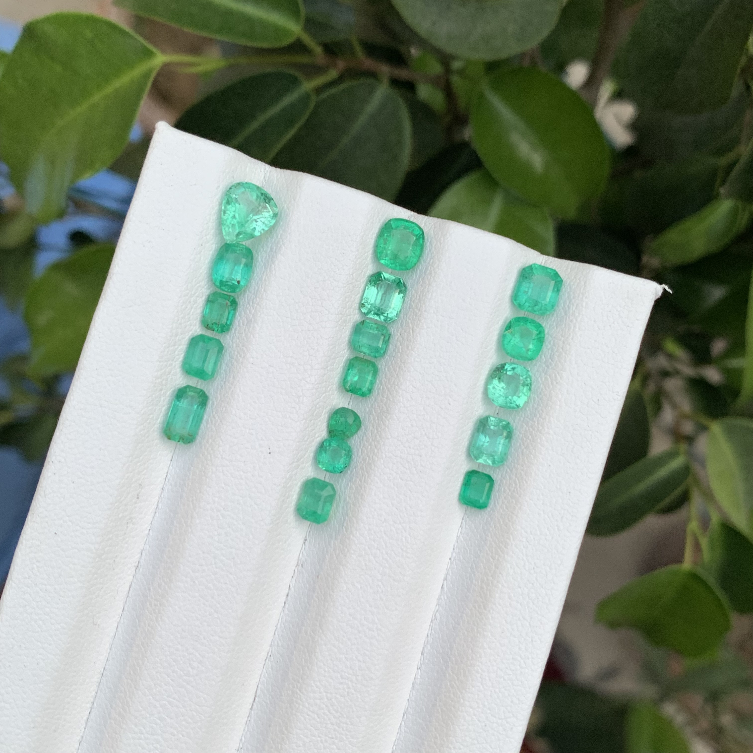 8.27 Ct Natural Panjshir Emerald Lot Jewellery Size