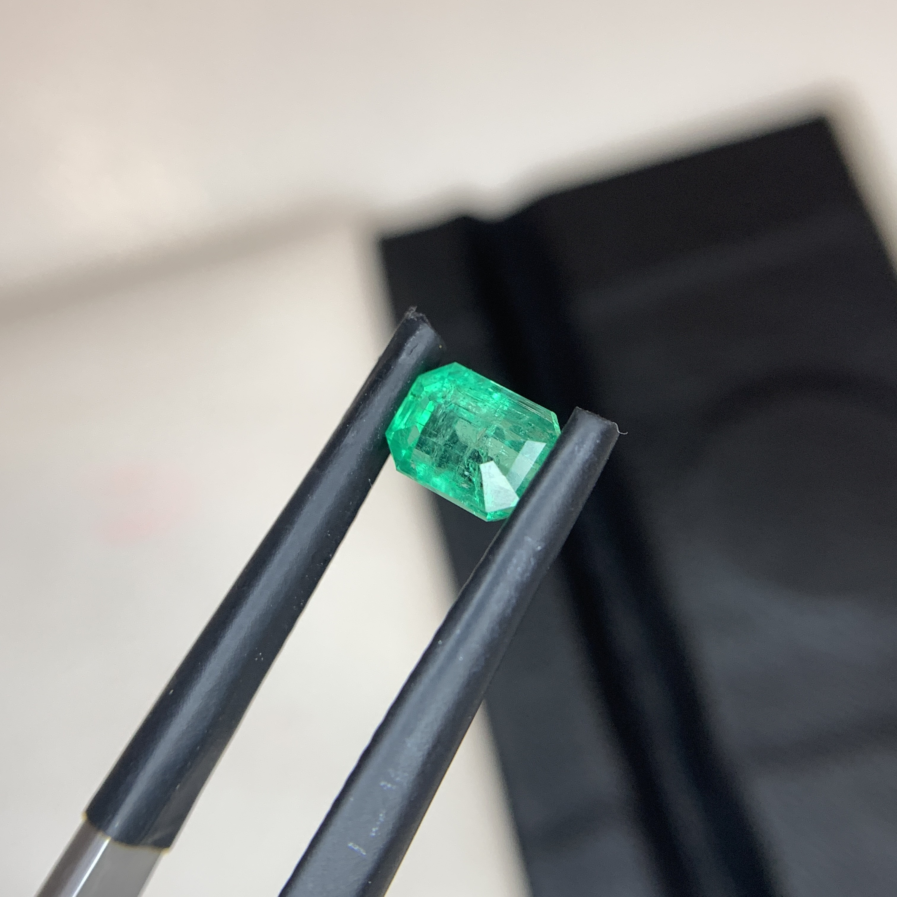 1.07 CT Natural Panjshir Emerald Octagonal Shape Loose Gemstone