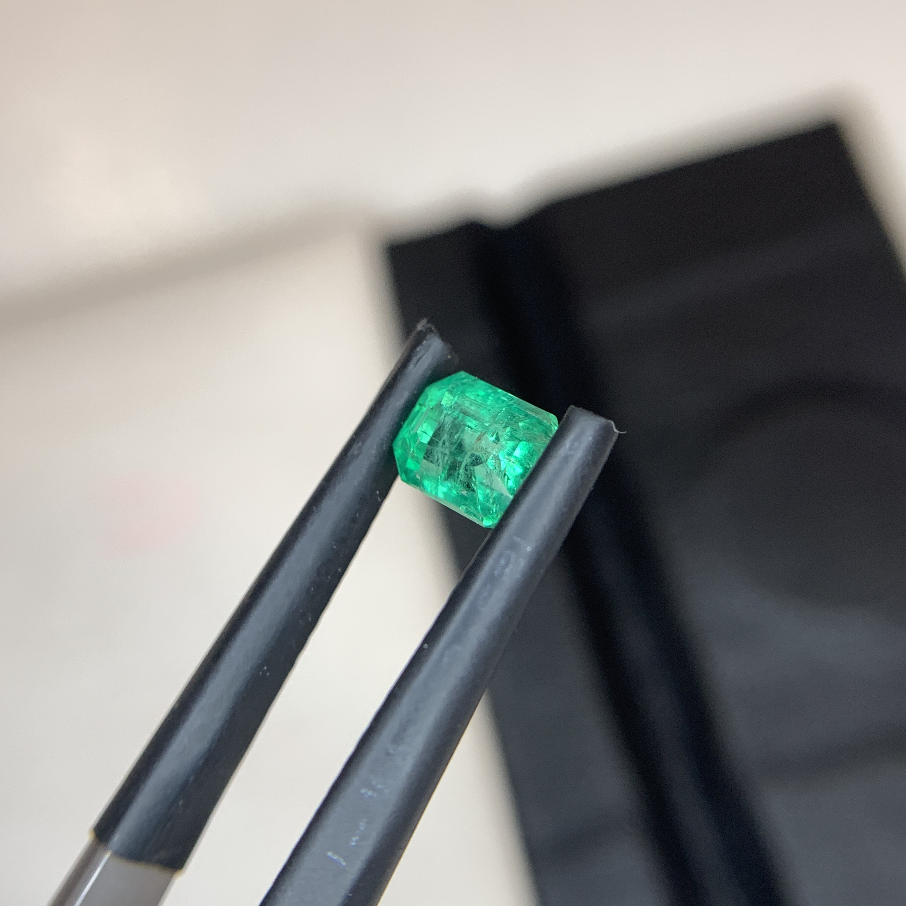 1.07 CT Natural Panjshir Emerald Octagonal Shape Loose Gemstone