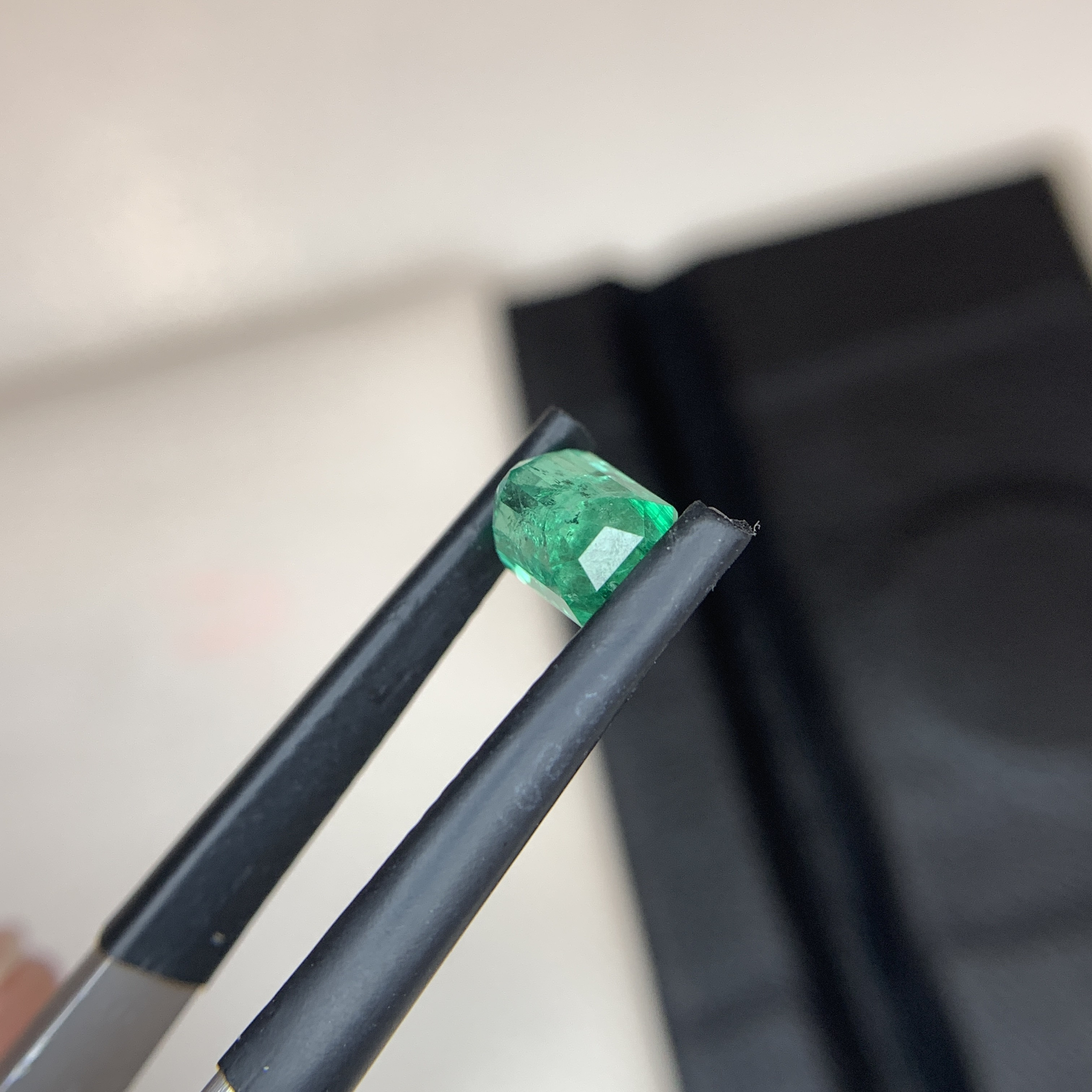 1.07 CT Natural Panjshir Emerald Octagonal Shape Loose Gemstone