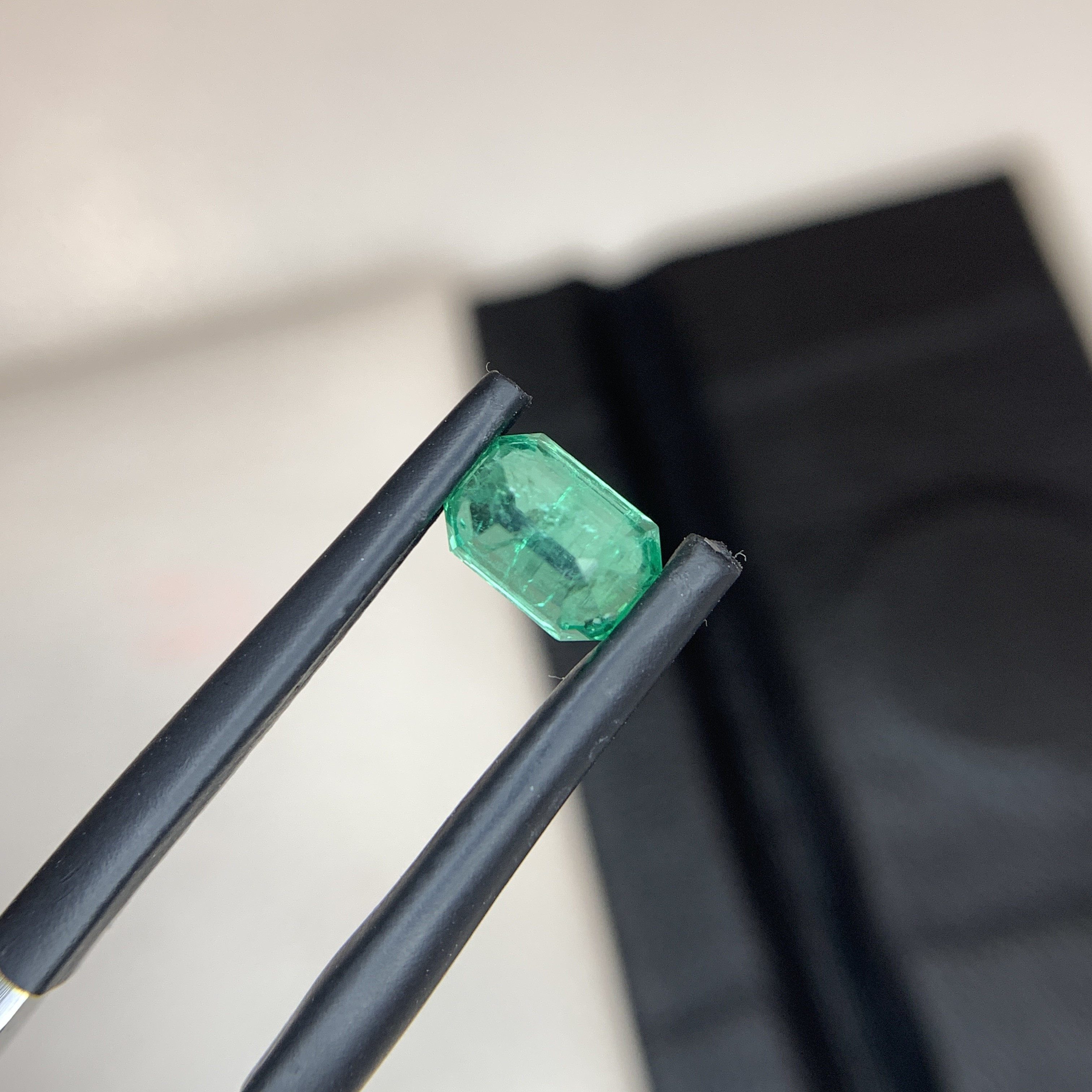 1.07 CT Natural Panjshir Emerald Octagonal Shape Loose Gemstone