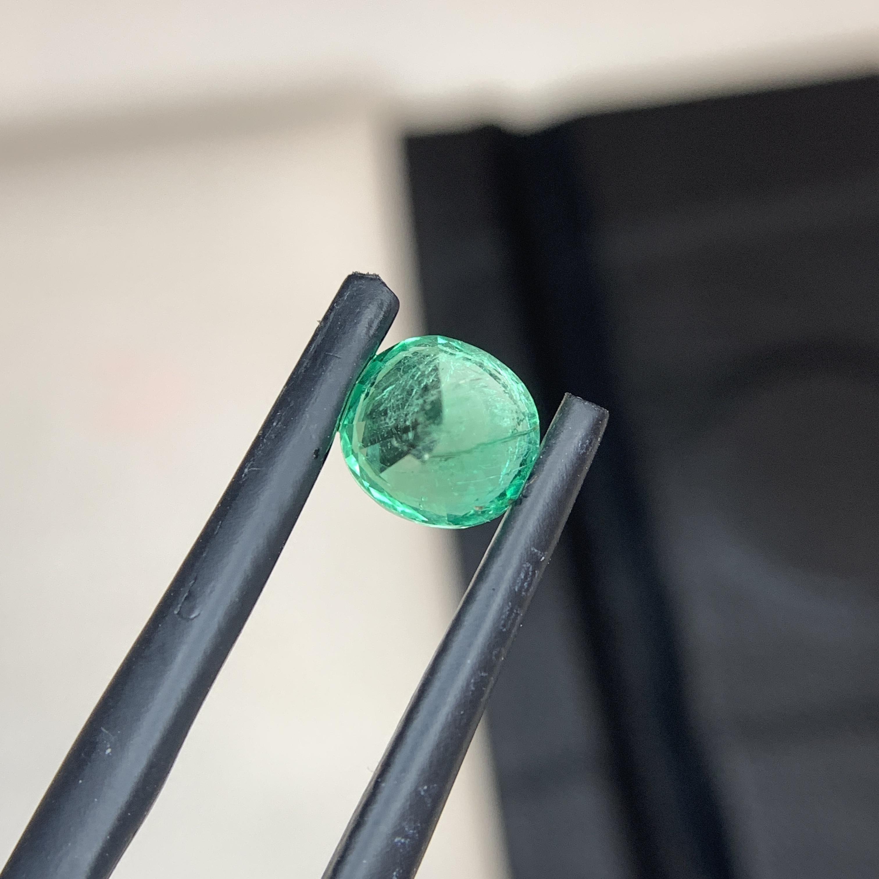 1.06 Ct Natural Panjshir Emerald Oval Shape Loose Gemstone