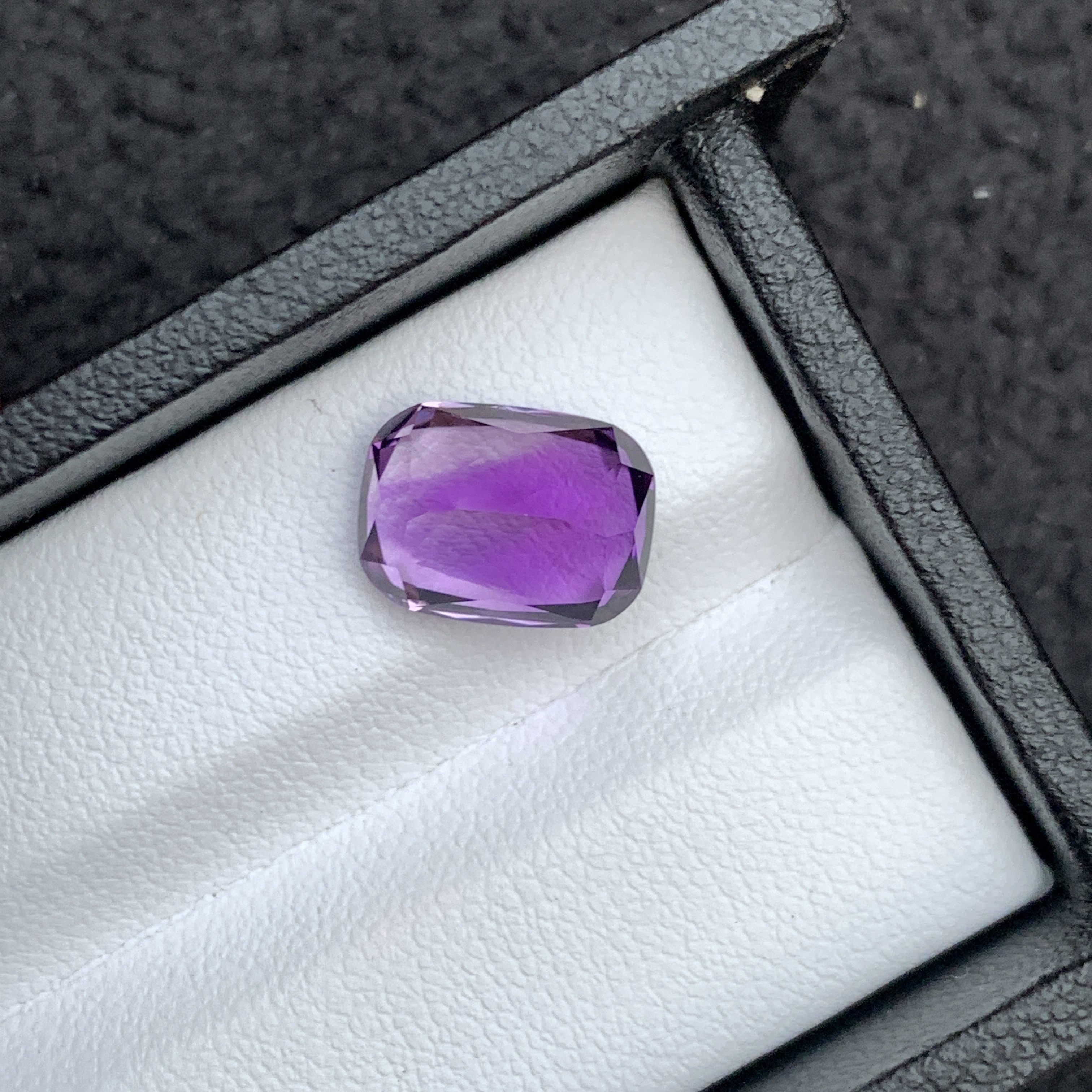 4.92 CT Natural Purple Amethyst Cushion Shape