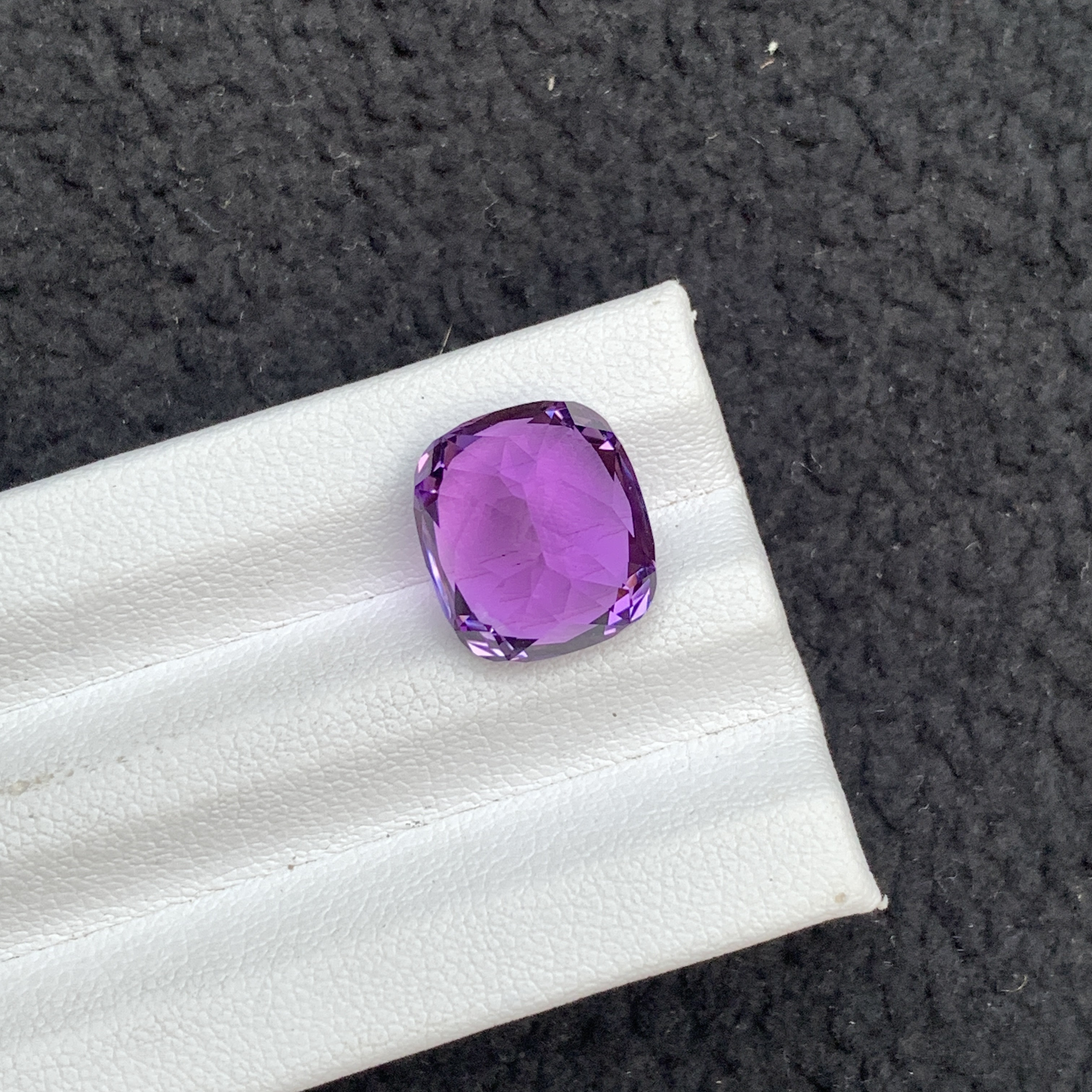 7.73 CT Natural Purple Amethyst Cushion Shape