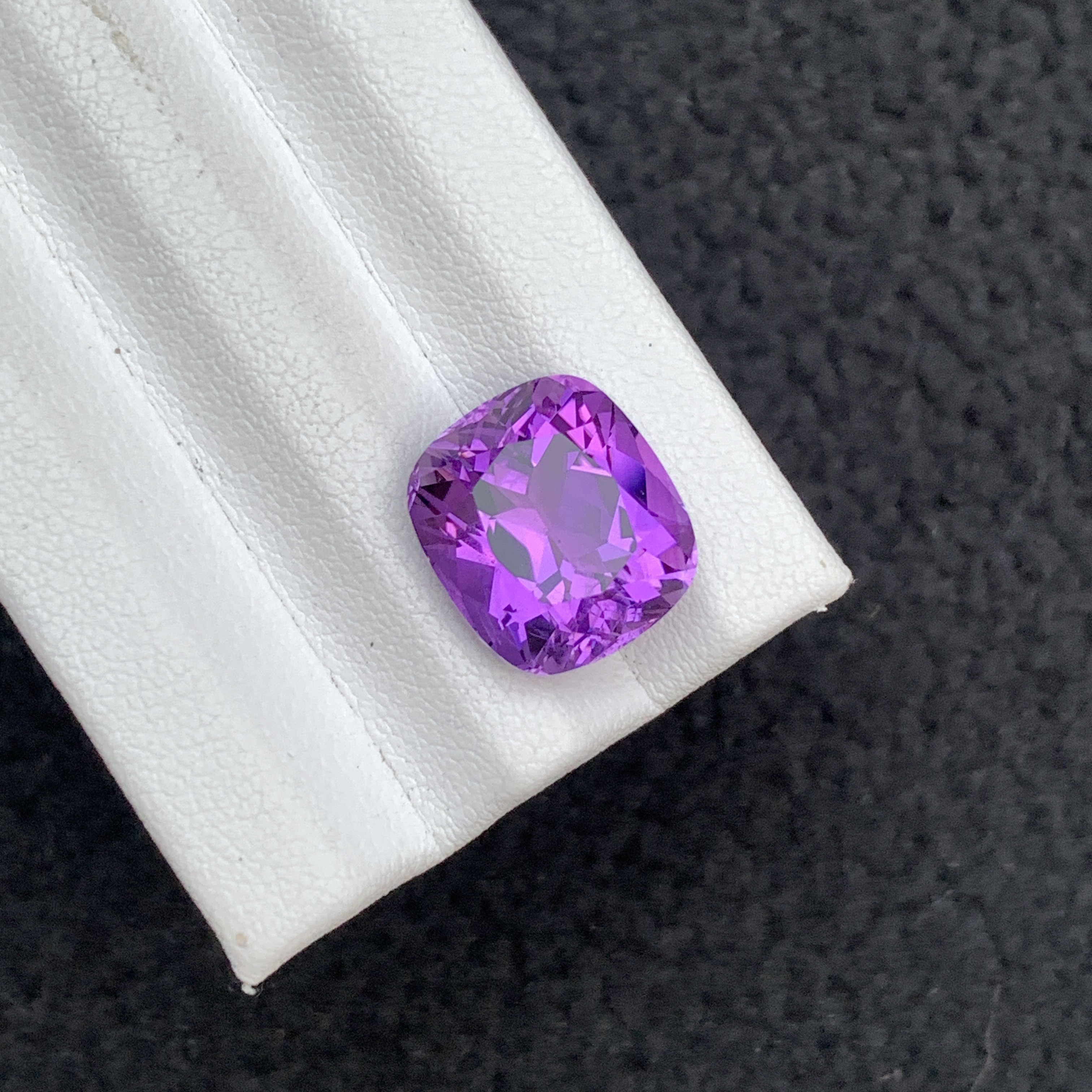 7.73 CT Natural Purple Amethyst Cushion Shape