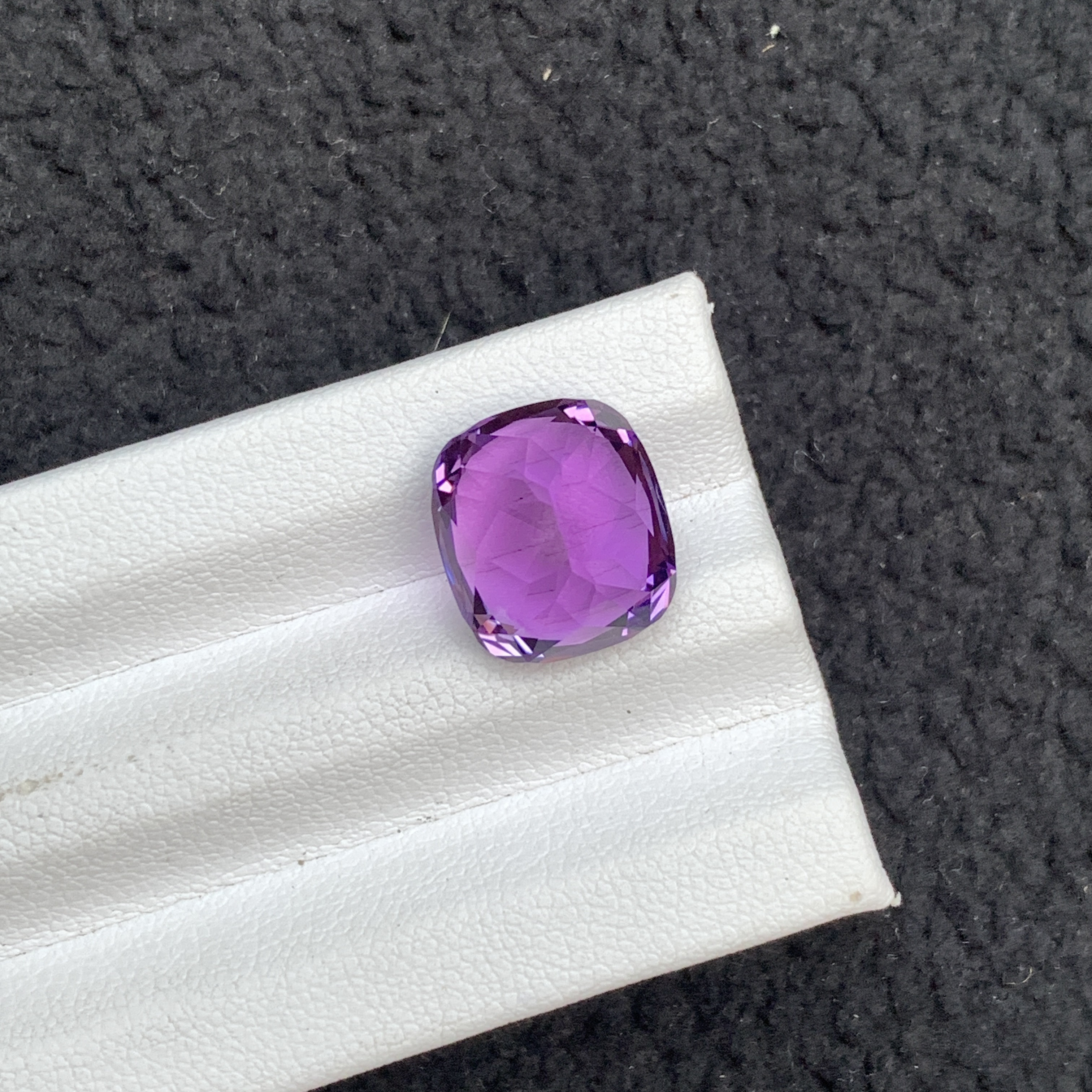 7.73 CT Natural Purple Amethyst Cushion Shape