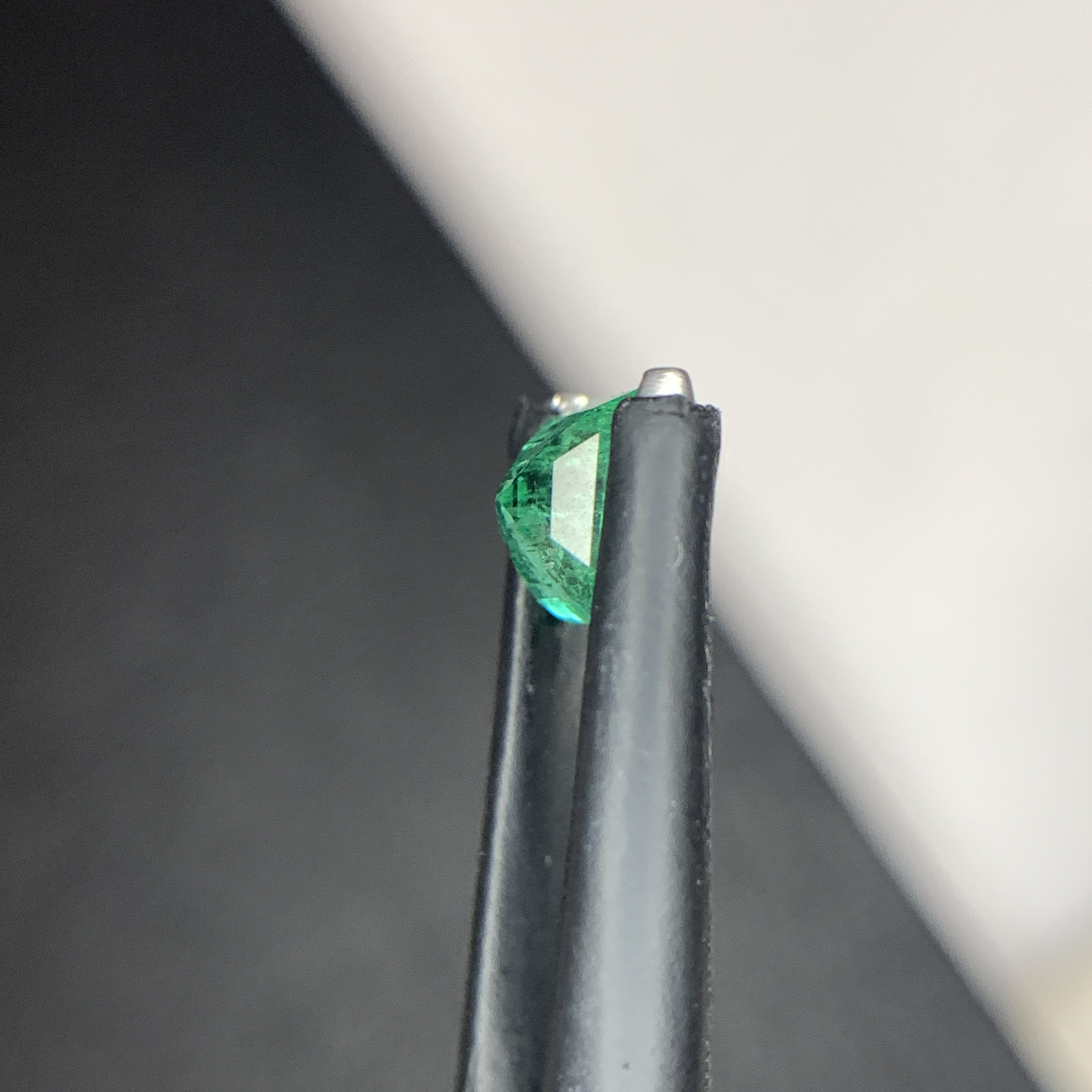 0.78 CT Natural Panjshir Emerald Asscher Shape