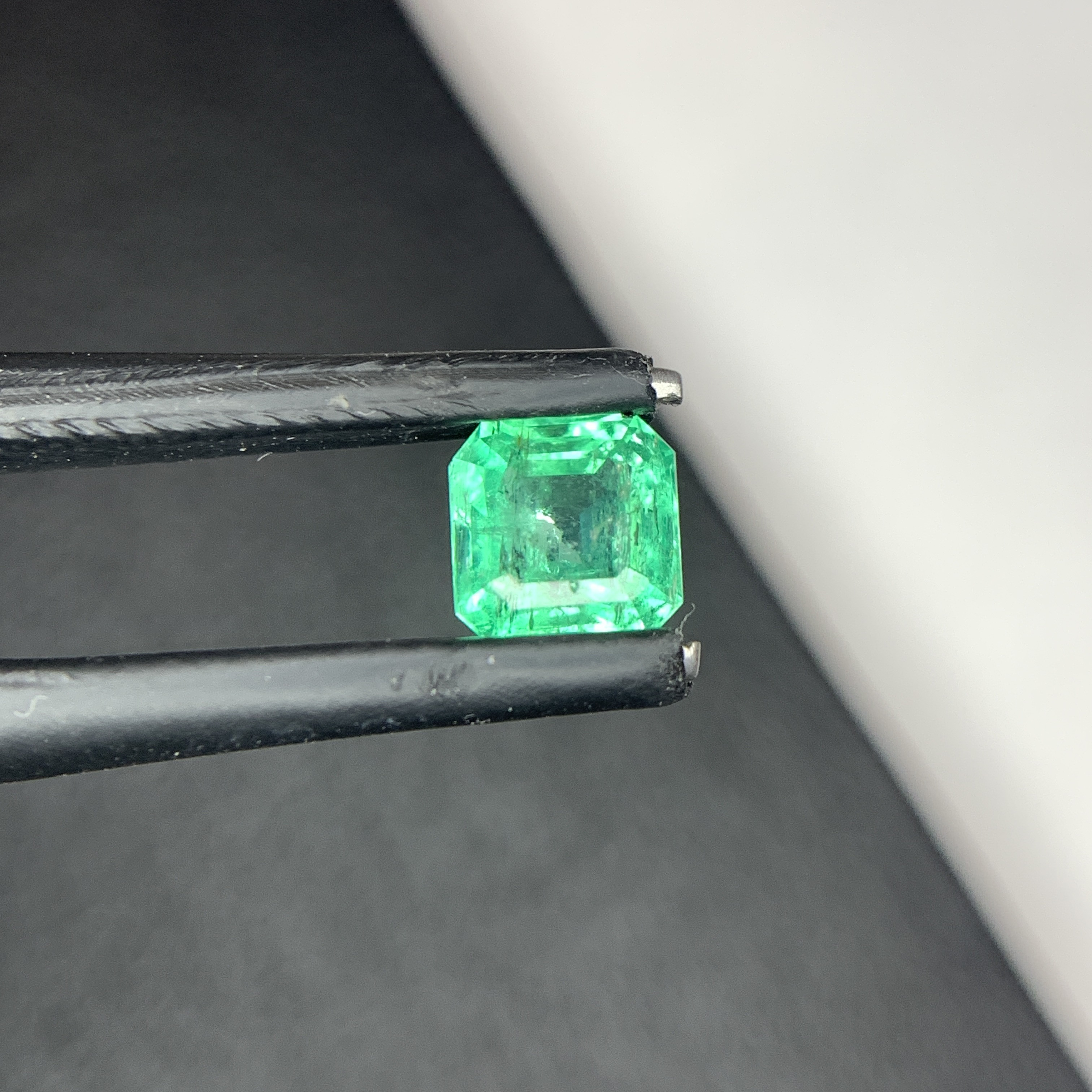 0.78 CT Natural Panjshir Emerald Asscher Shape