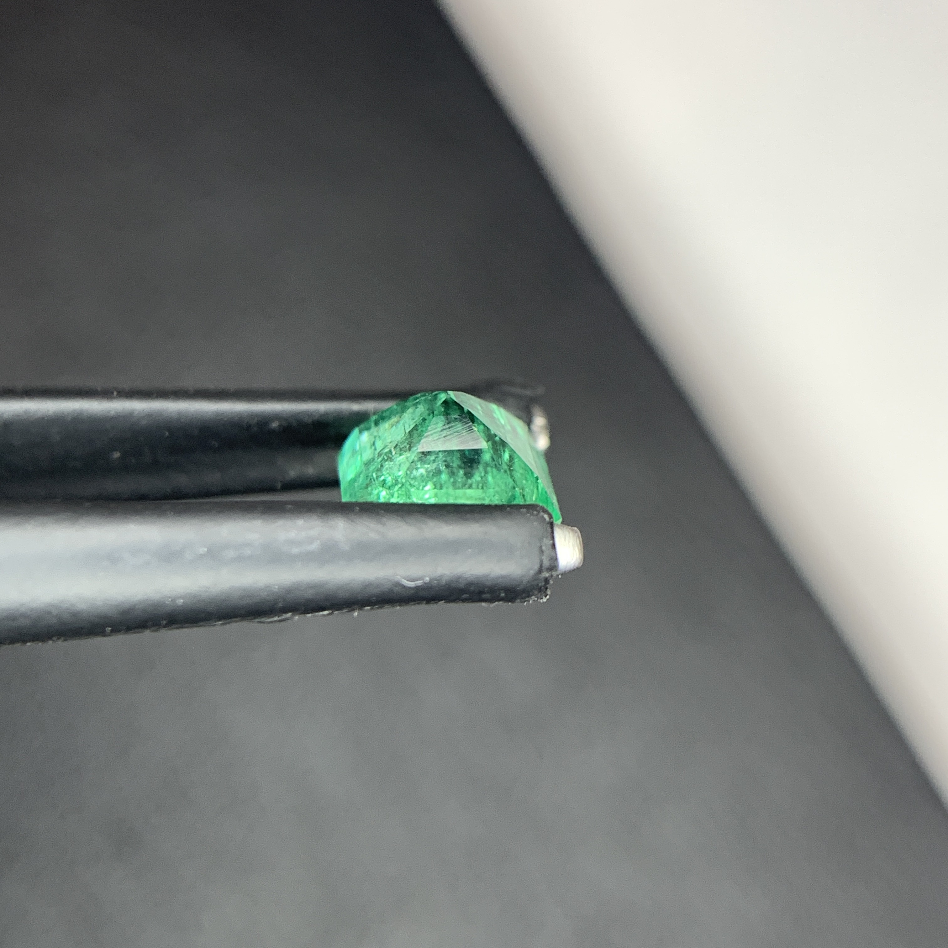 0.78 CT Natural Panjshir Emerald Asscher Shape