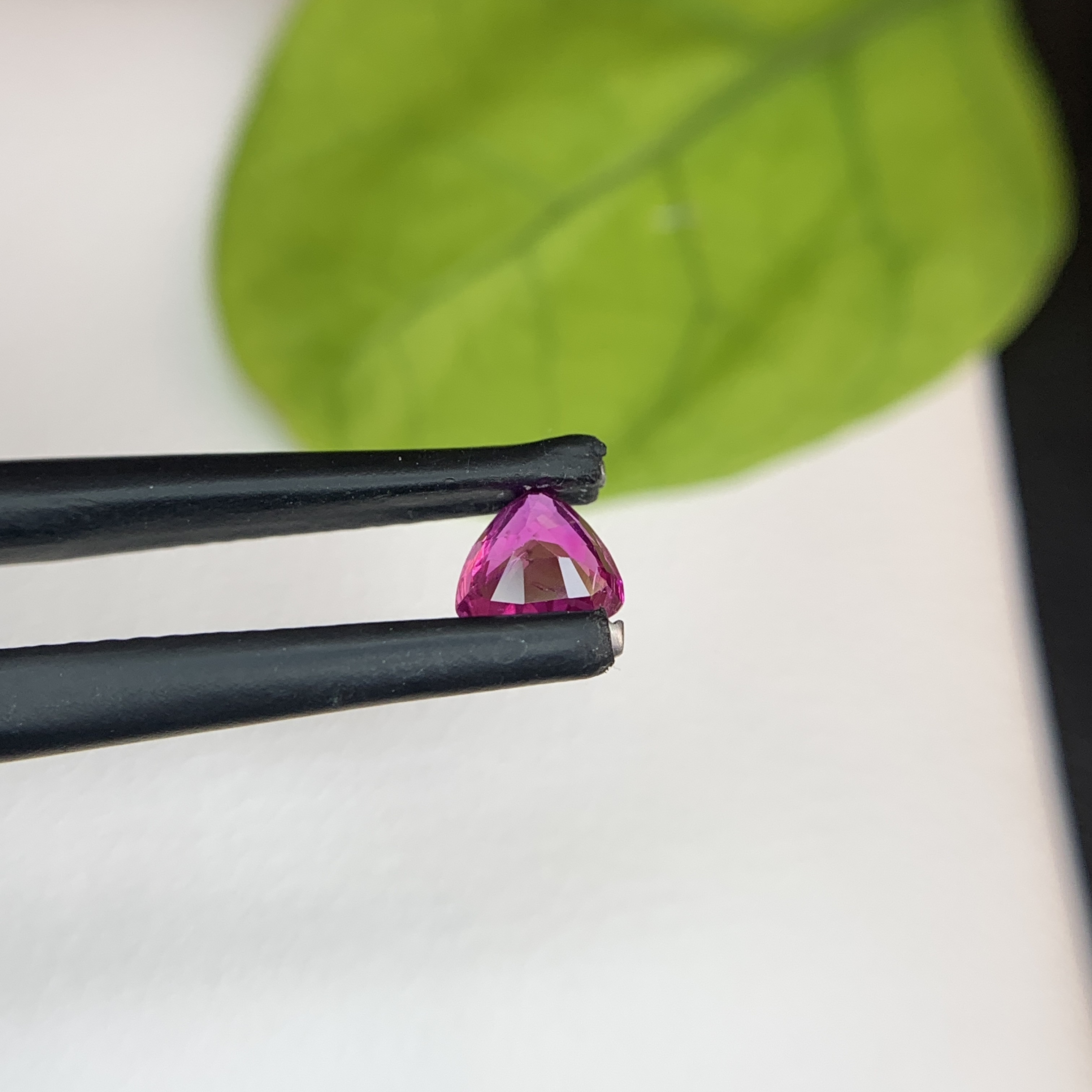 0.53 Ct Natural Sapphire Trillion Shape Loose Gemstone from Afghanistan