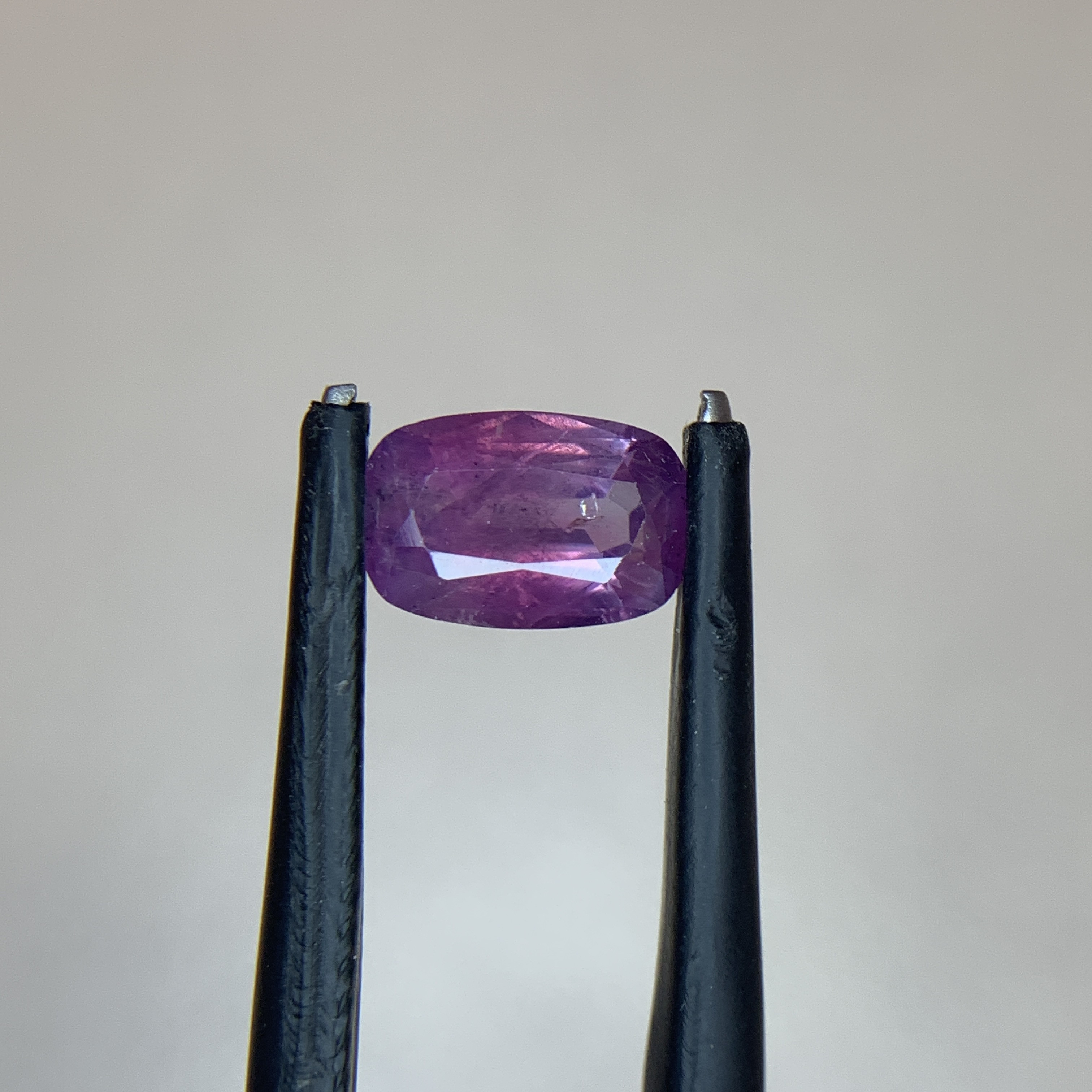 1.66 Ct Natural Corundum Kashmir sapphire cushion shape