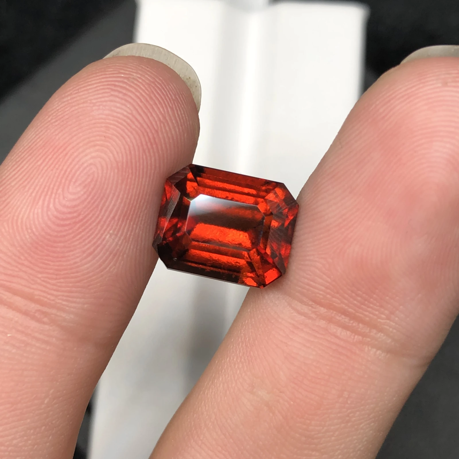 8.83 Carat Natural Spessartine Garnet Faceted Loose Gemstone