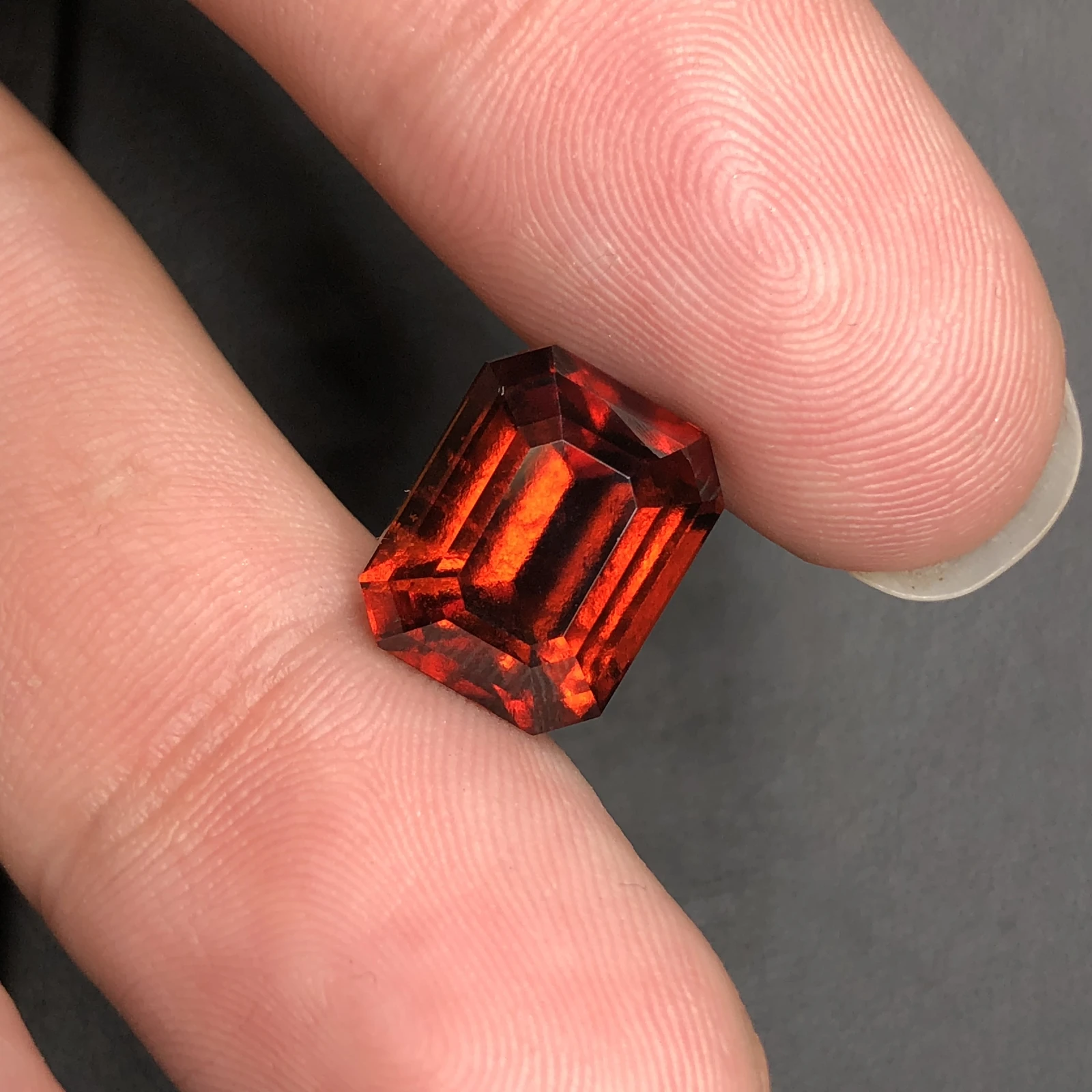 8.83 Carat Natural Spessartine Garnet Faceted Loose Gemstone
