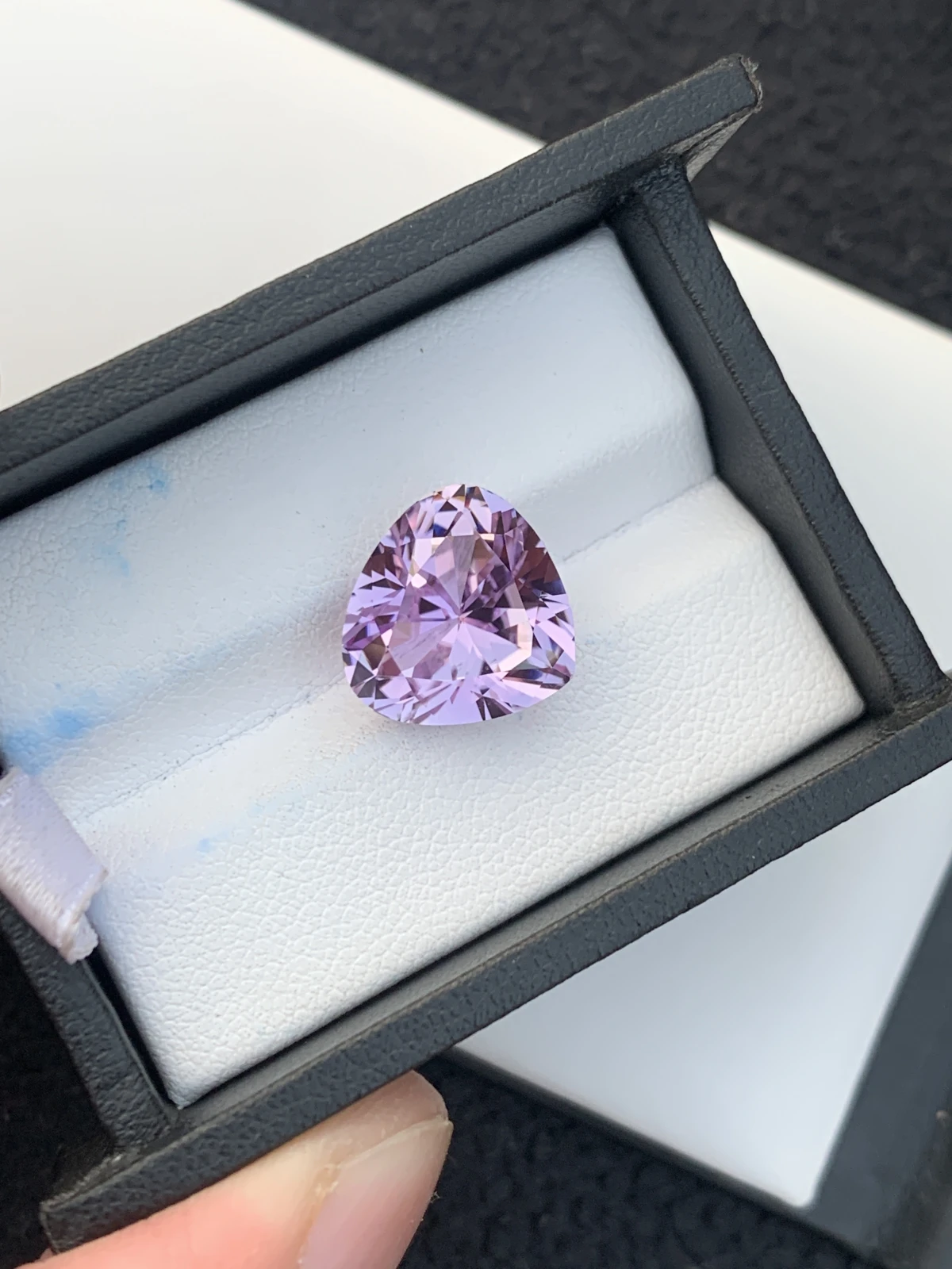 11.55ct Natural Unheated Pink Kunzite Heart Shape Loose Gemstone from Afghanistan