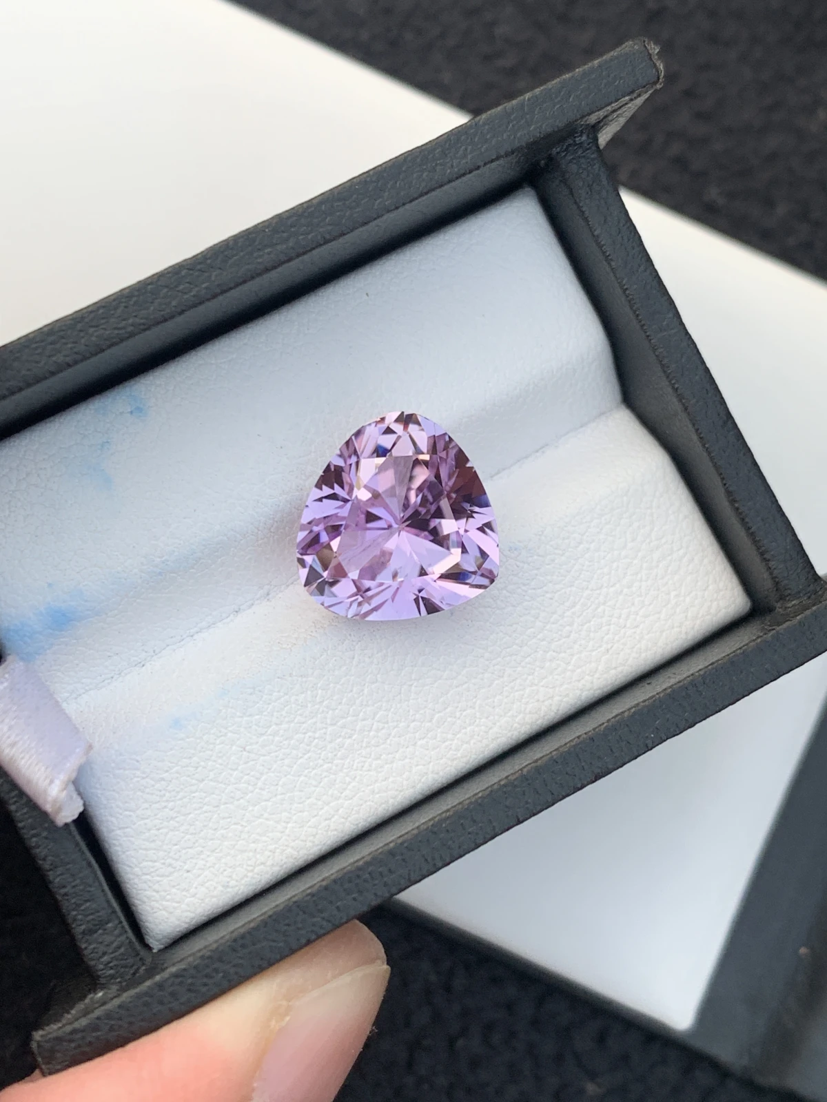 11.55ct Natural Unheated Pink Kunzite Heart Shape Loose Gemstone from Afghanistan