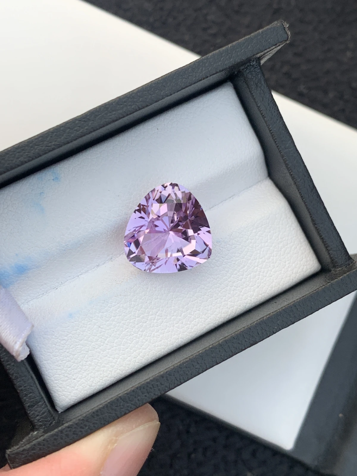 11.55ct Natural Unheated Pink Kunzite Heart Shape Loose Gemstone from Afghanistan