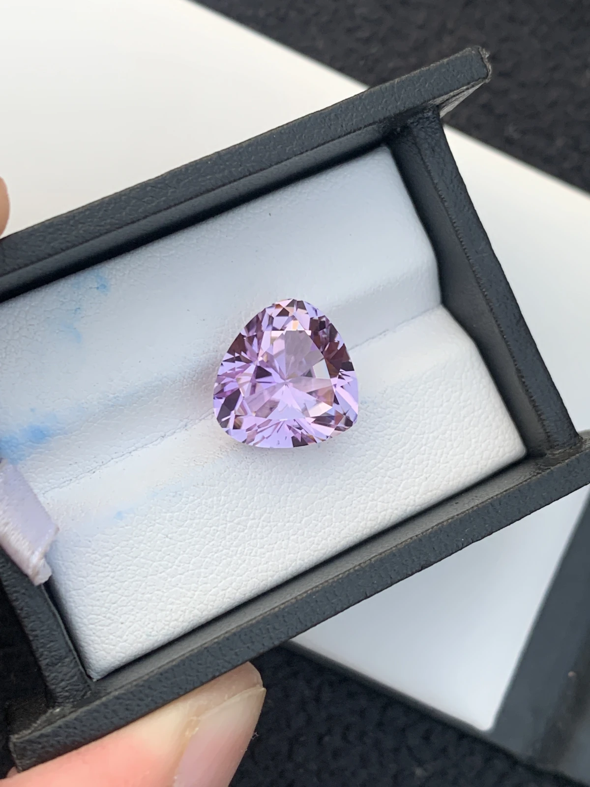 11.55ct Natural Unheated Pink Kunzite Heart Shape Loose Gemstone from Afghanistan