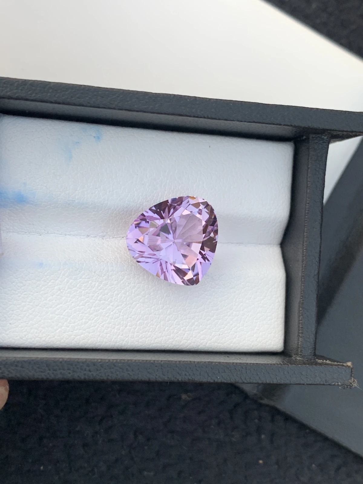 11.55ct Natural Unheated Pink Kunzite Heart Shape Loose Gemstone from Afghanistan