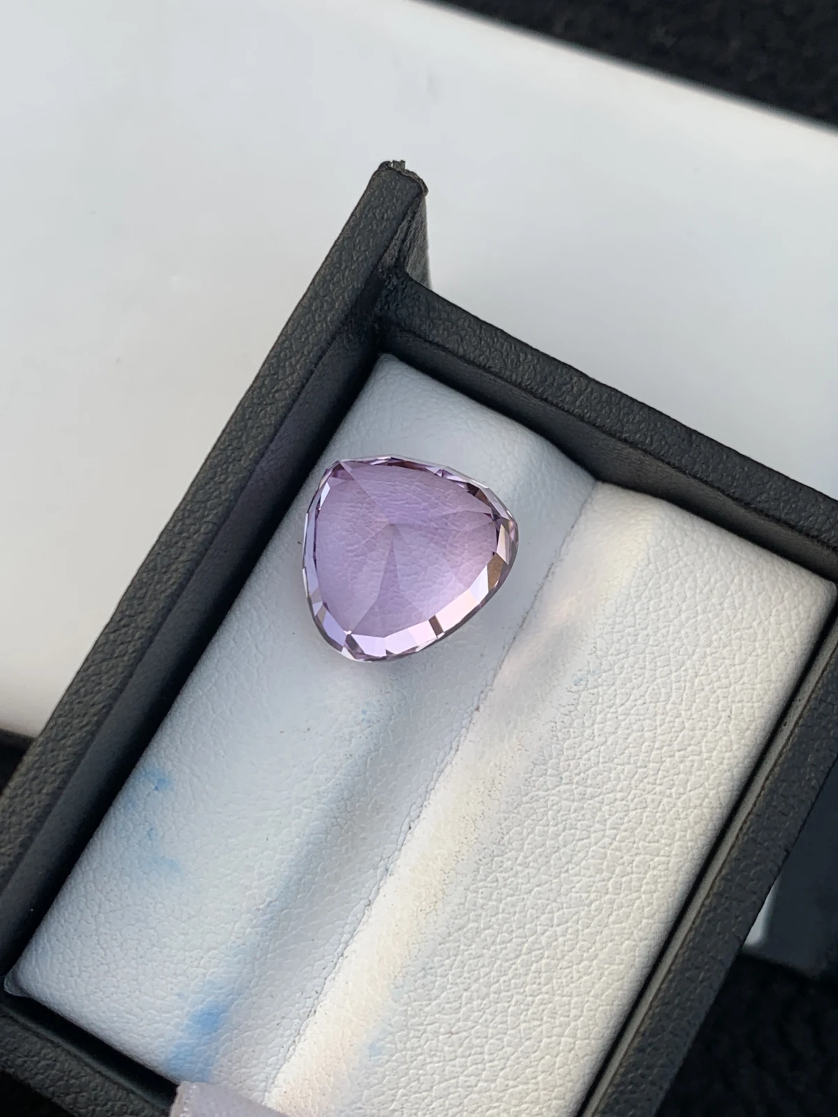 11.55ct Natural Unheated Pink Kunzite Heart Shape Loose Gemstone from Afghanistan