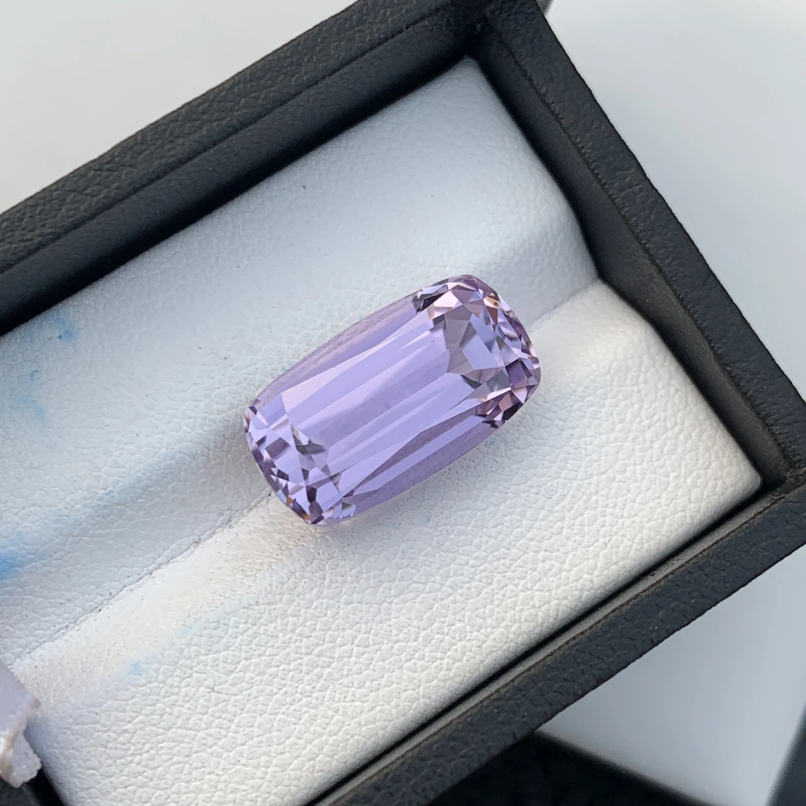 16.12 ct Natural Unheated Purple Kunzite Cushion Shape Loose Gemstone from Afghanistan