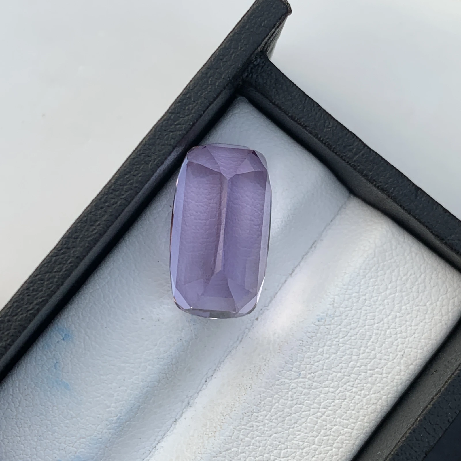 16.12 ct Natural Unheated Purple Kunzite Cushion Shape Loose Gemstone from Afghanistan