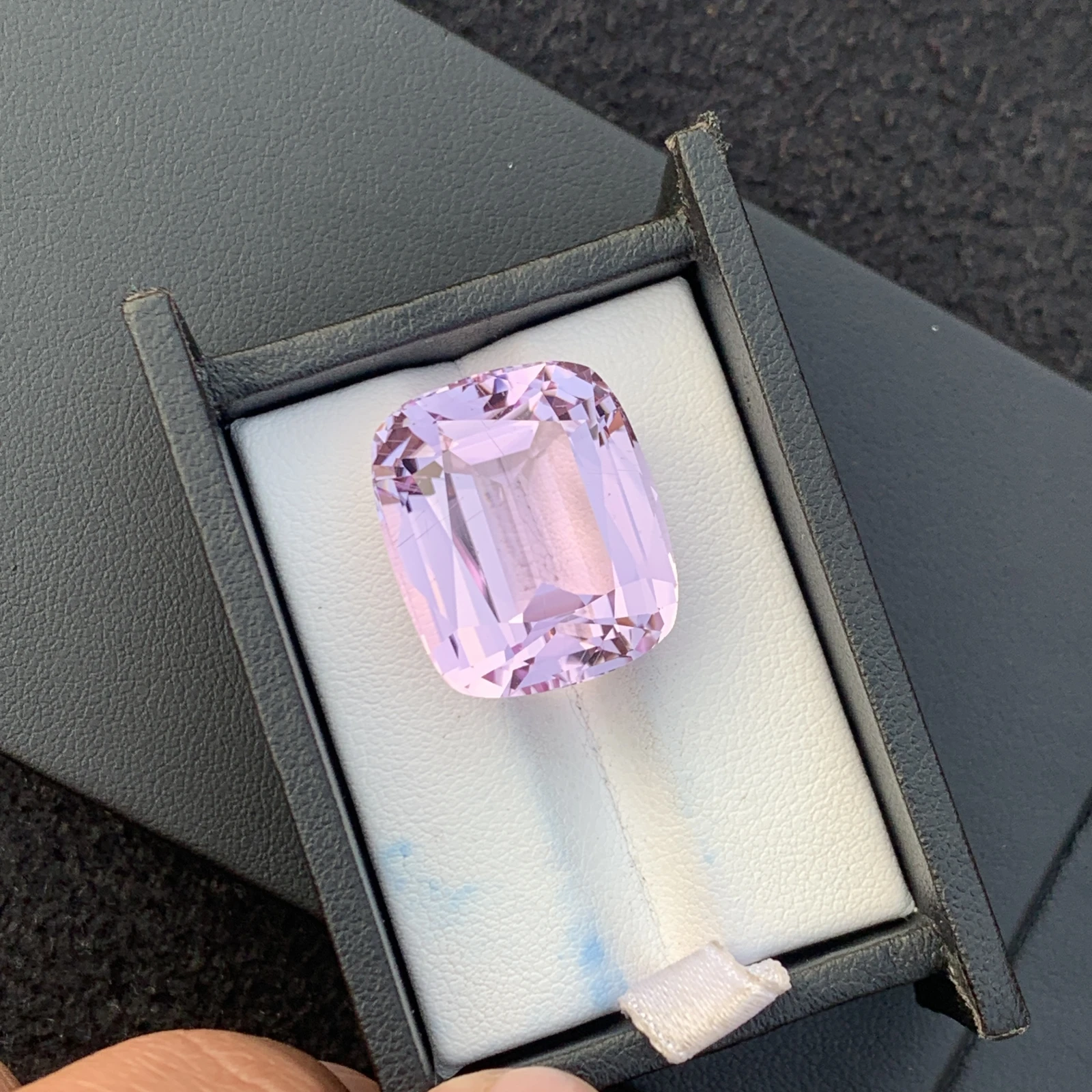 41.85 ct Natural Pink Kunzitw Cushion Shape Loose Gemstone from Afghanistan