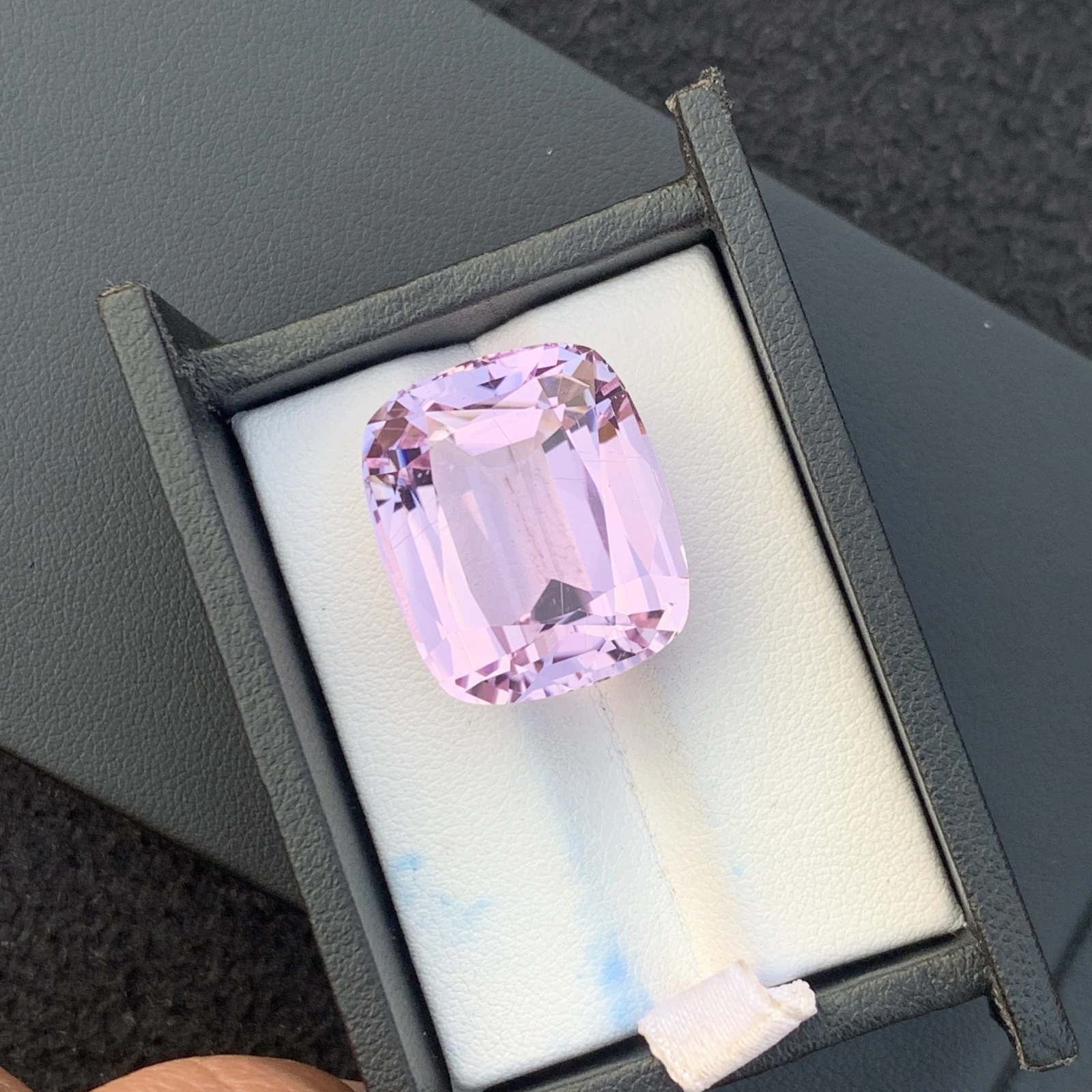 41.85 ct Natural Pink Kunzitw Cushion Shape Loose Gemstone from Afghanistan