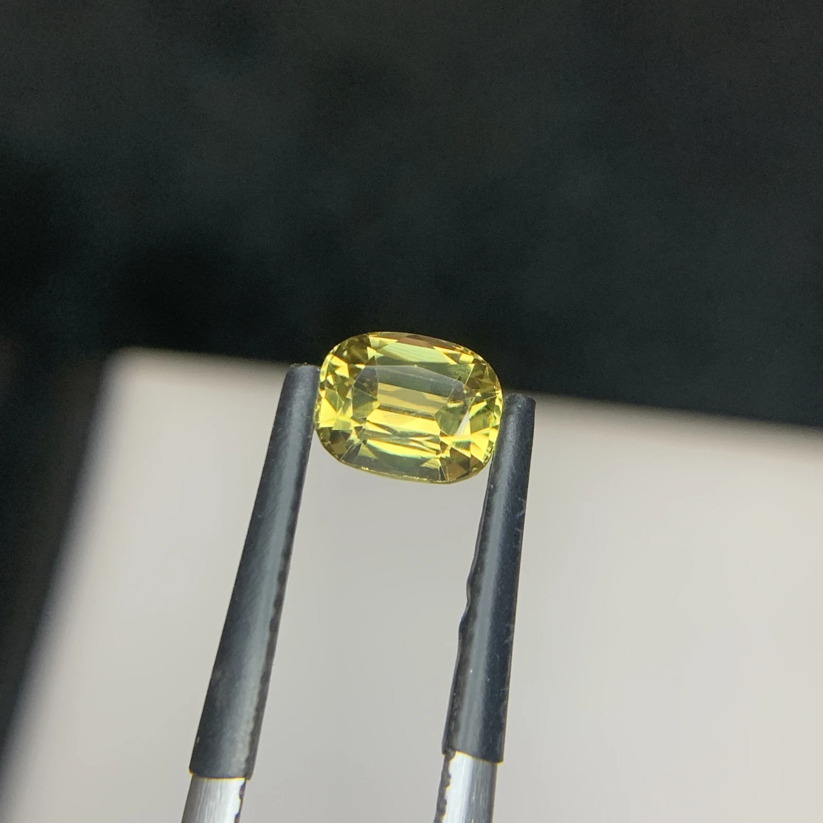 1.35 ct Natural Brownish Yellow Chrysoberyl Cushion Shape Loose Gemstone from Sri Lanka