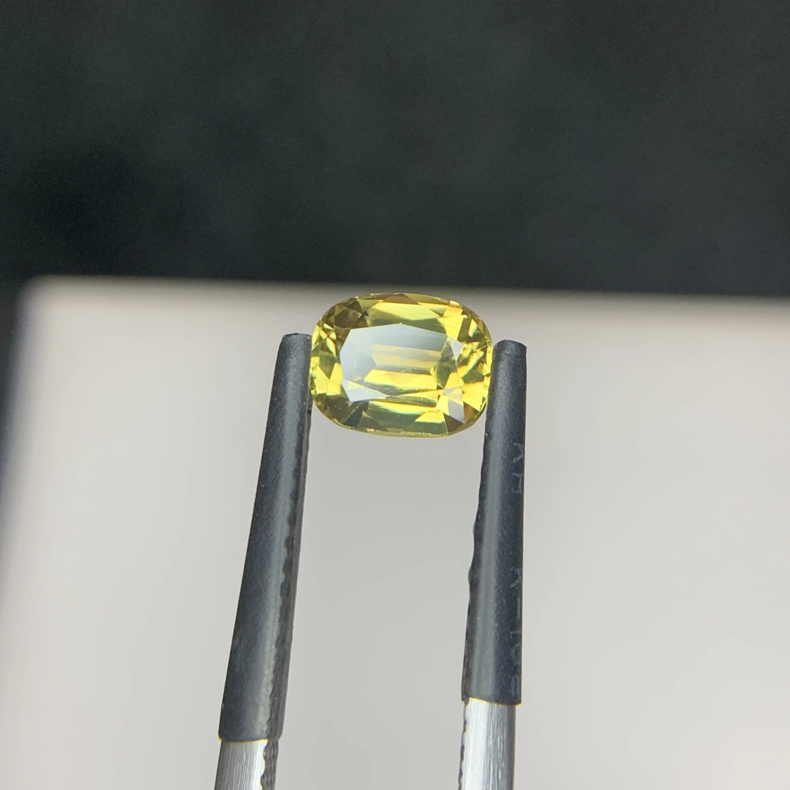 1.35 ct Natural Brownish Yellow Chrysoberyl Cushion Shape Loose Gemstone from Sri Lanka