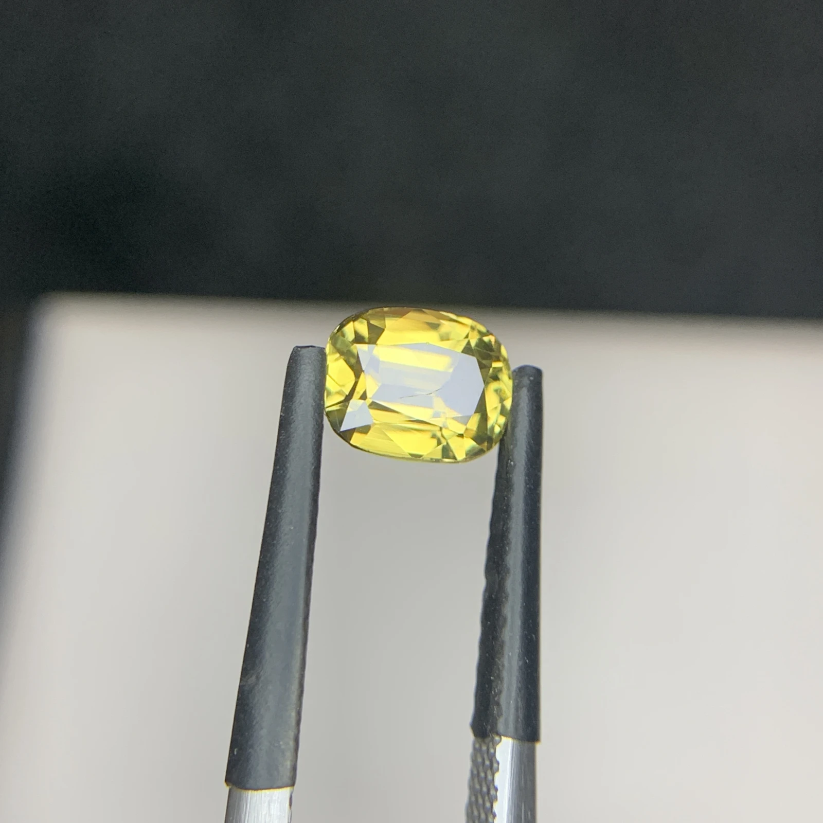 1.35 ct Natural Brownish Yellow Chrysoberyl Cushion Shape Loose Gemstone from Sri Lanka