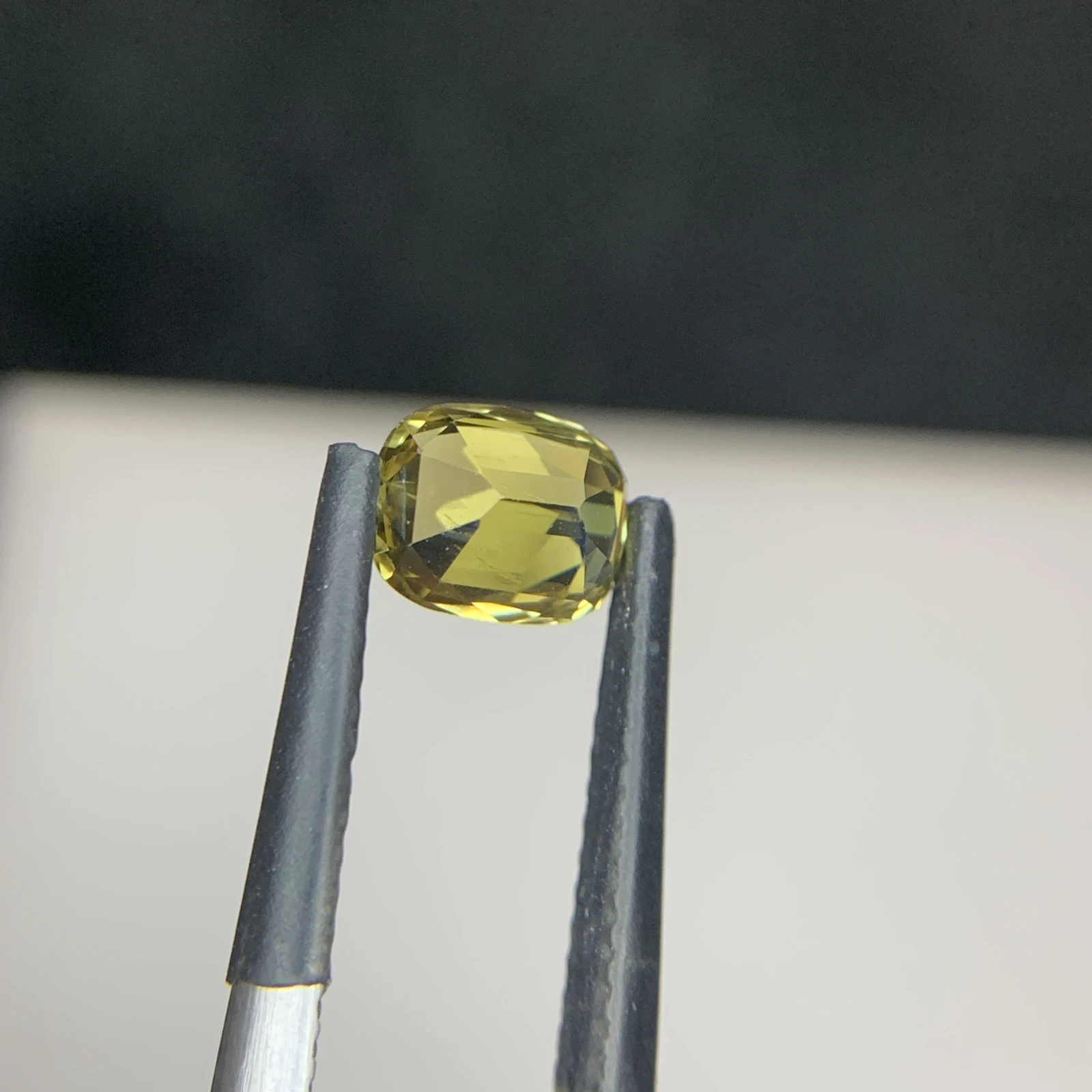 1.35 ct Natural Brownish Yellow Chrysoberyl Cushion Shape Loose Gemstone from Sri Lanka