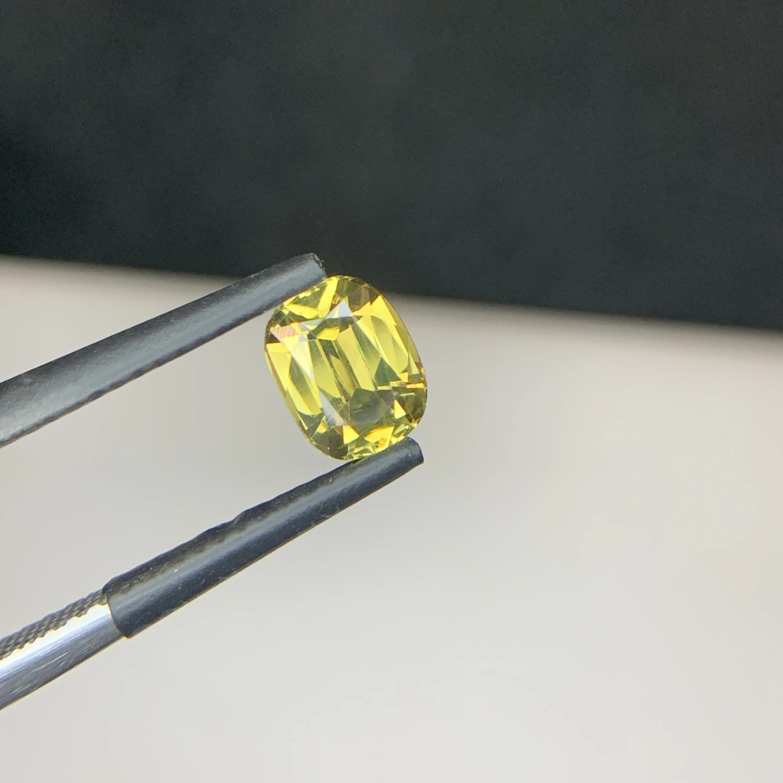 1.35 ct Natural Brownish Yellow Chrysoberyl Cushion Shape Loose Gemstone from Sri Lanka