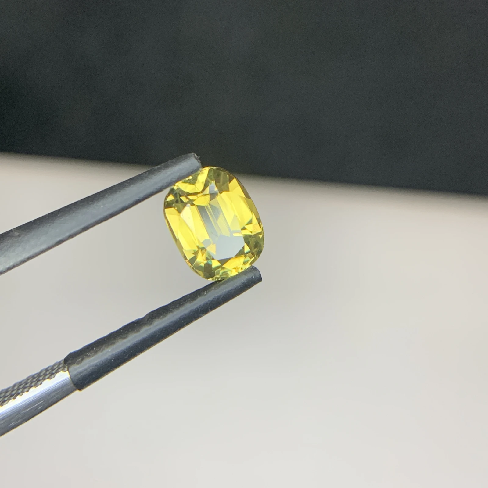 1.35 ct Natural Brownish Yellow Chrysoberyl Cushion Shape Loose Gemstone from Sri Lanka