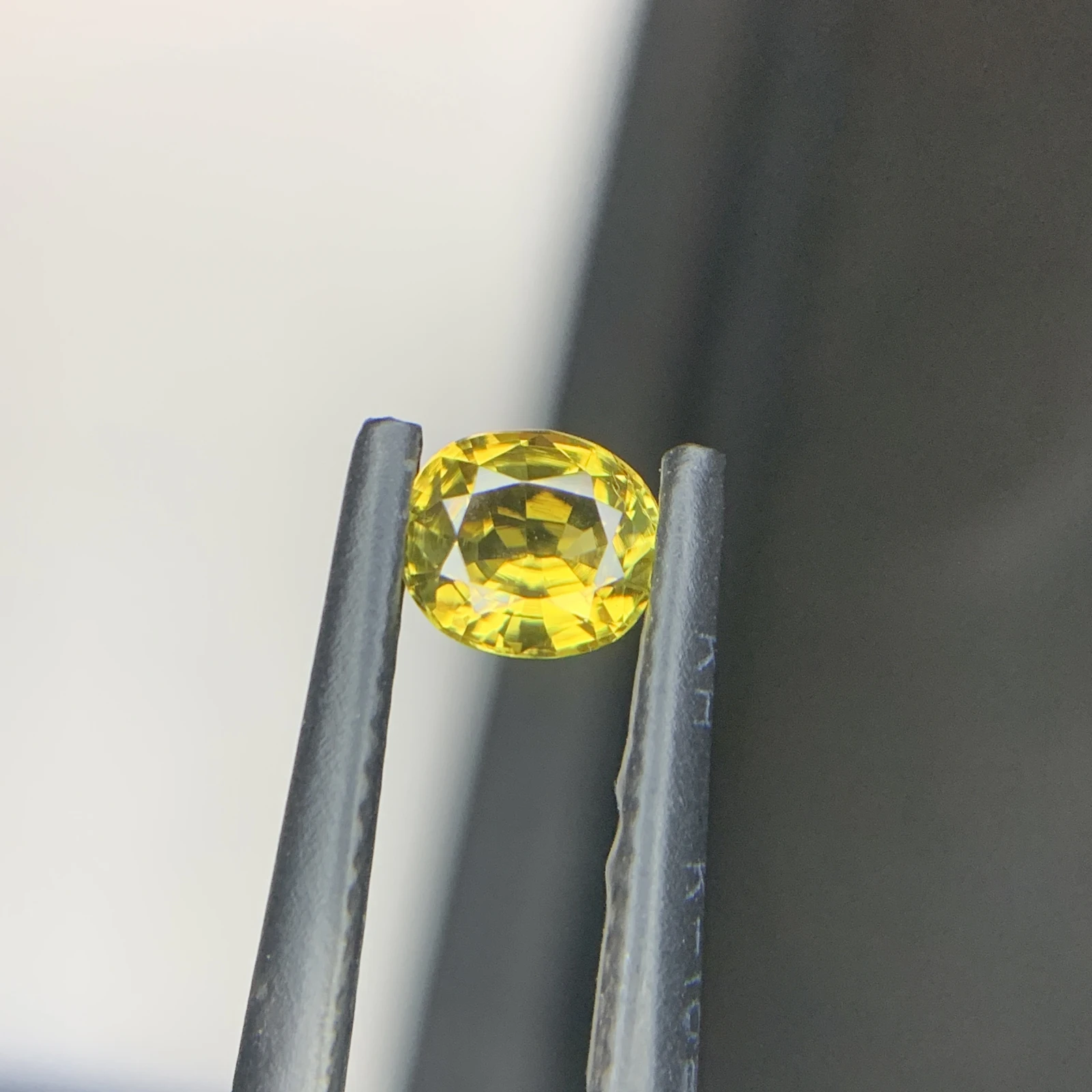 IGI Certified 0.72ct Natural Brownish Yellow Chrysoberyl Oval Shape Loose Gemstone