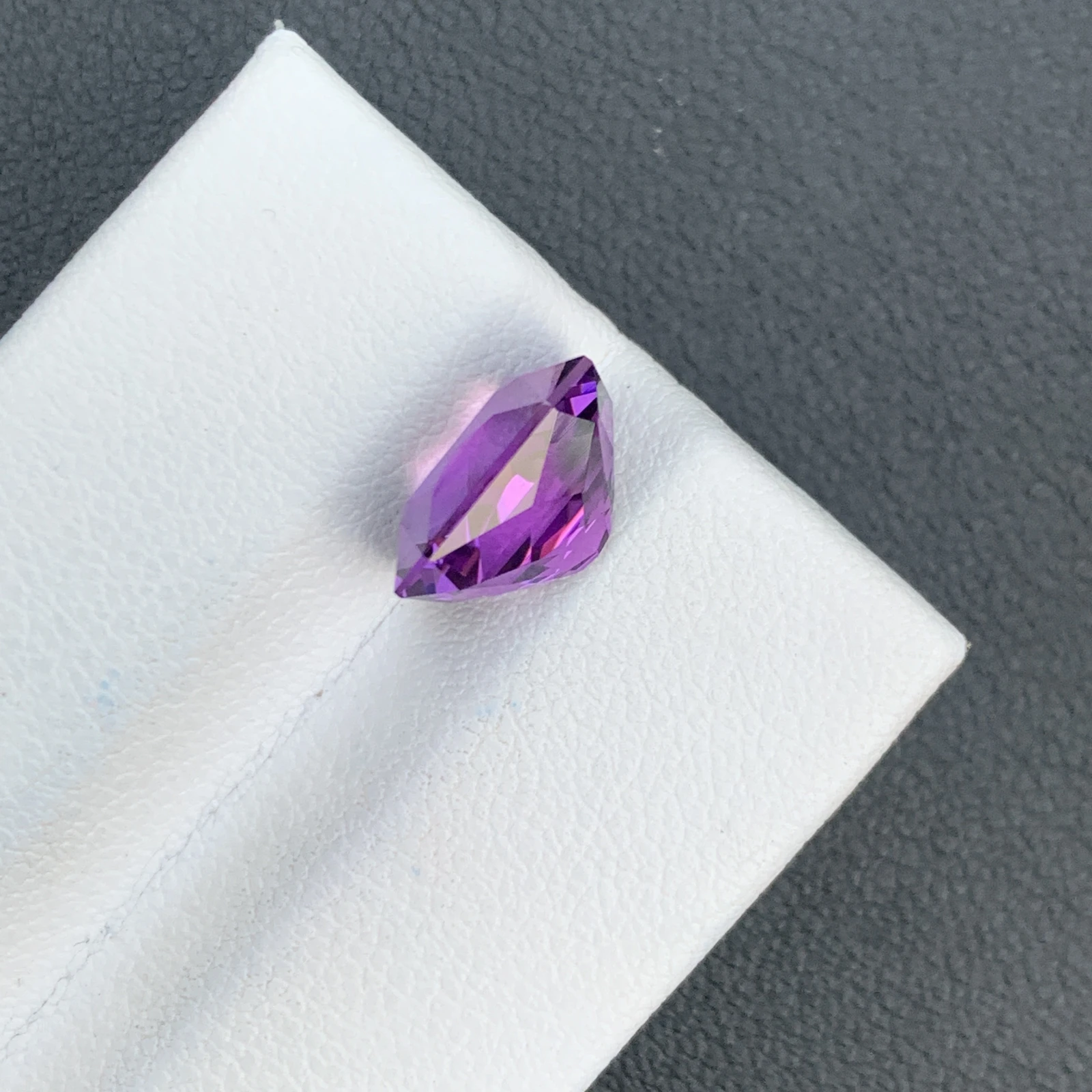 3.78 ct Natural Purple Amethyst Octagon Shape Loose Gemstone