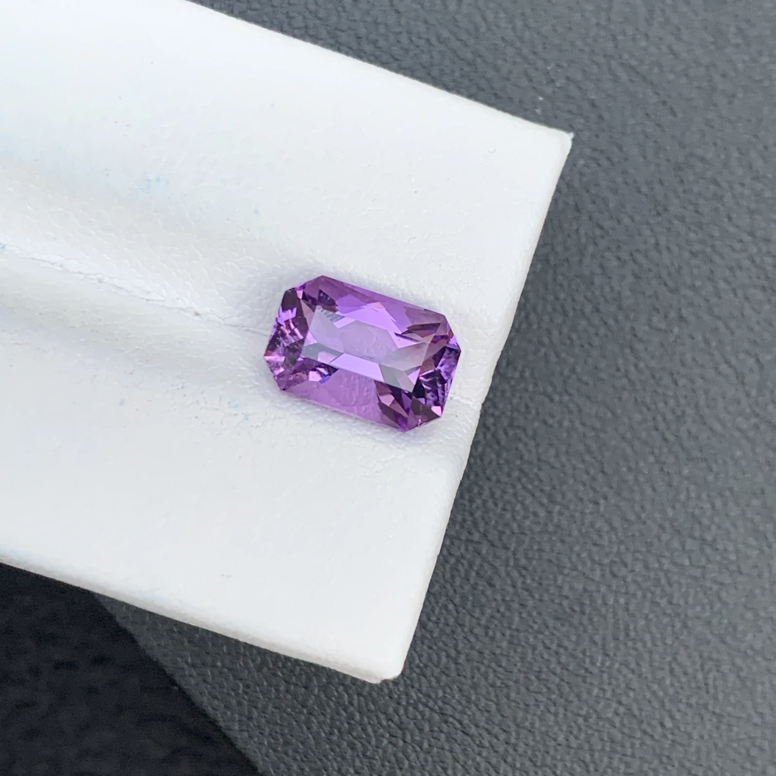 2.87ct Natural Purple Amethyst Octagon Shape Loose Gemstone