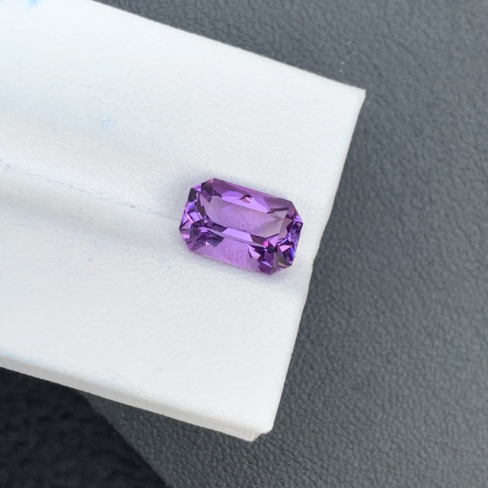 2.87ct Natural Purple Amethyst Octagon Shape Loose Gemstone