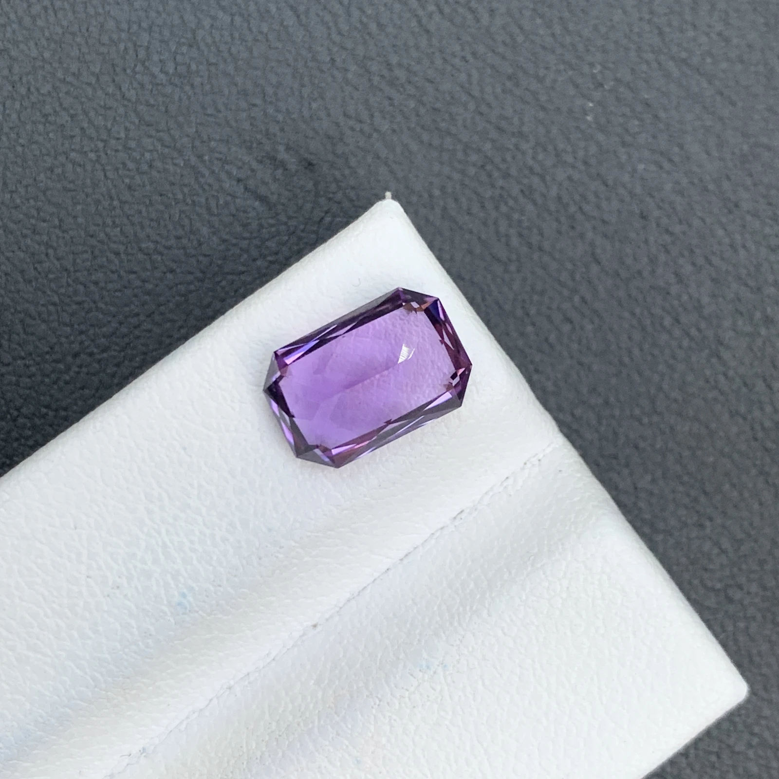 2.87ct Natural Purple Amethyst Octagon Shape Loose Gemstone