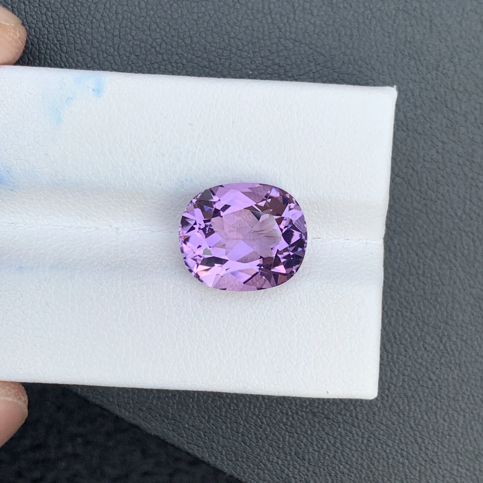 7.45 ct Natural Purple Amethyst Oval Shape Loose Gemstone