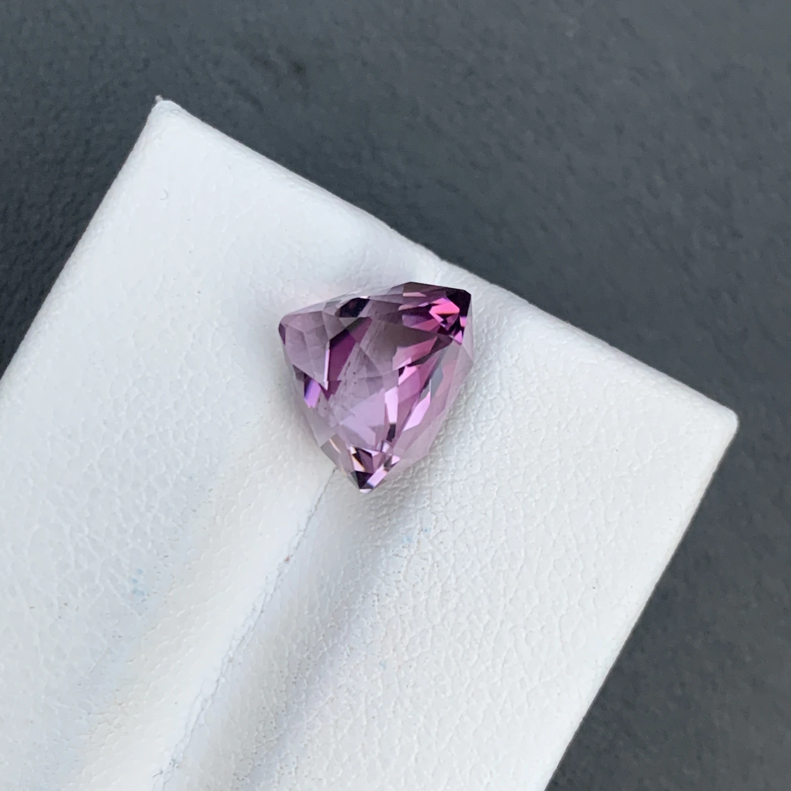 5.85 ct Natural Amethyst Asscher Shape Loose Gemstone