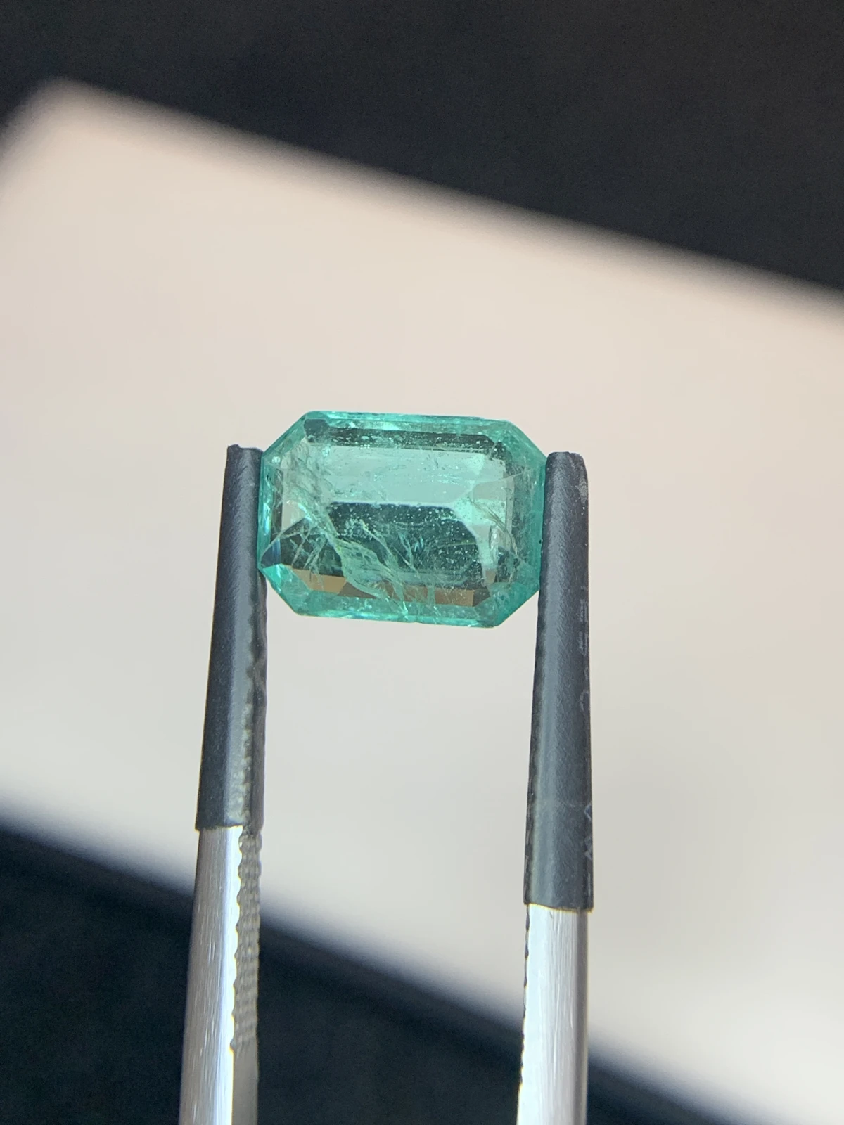 ICA GemLab Certified 2.33 Carat Natural Green Emerald Octagonal Shape Loose Gemstone from Zambia