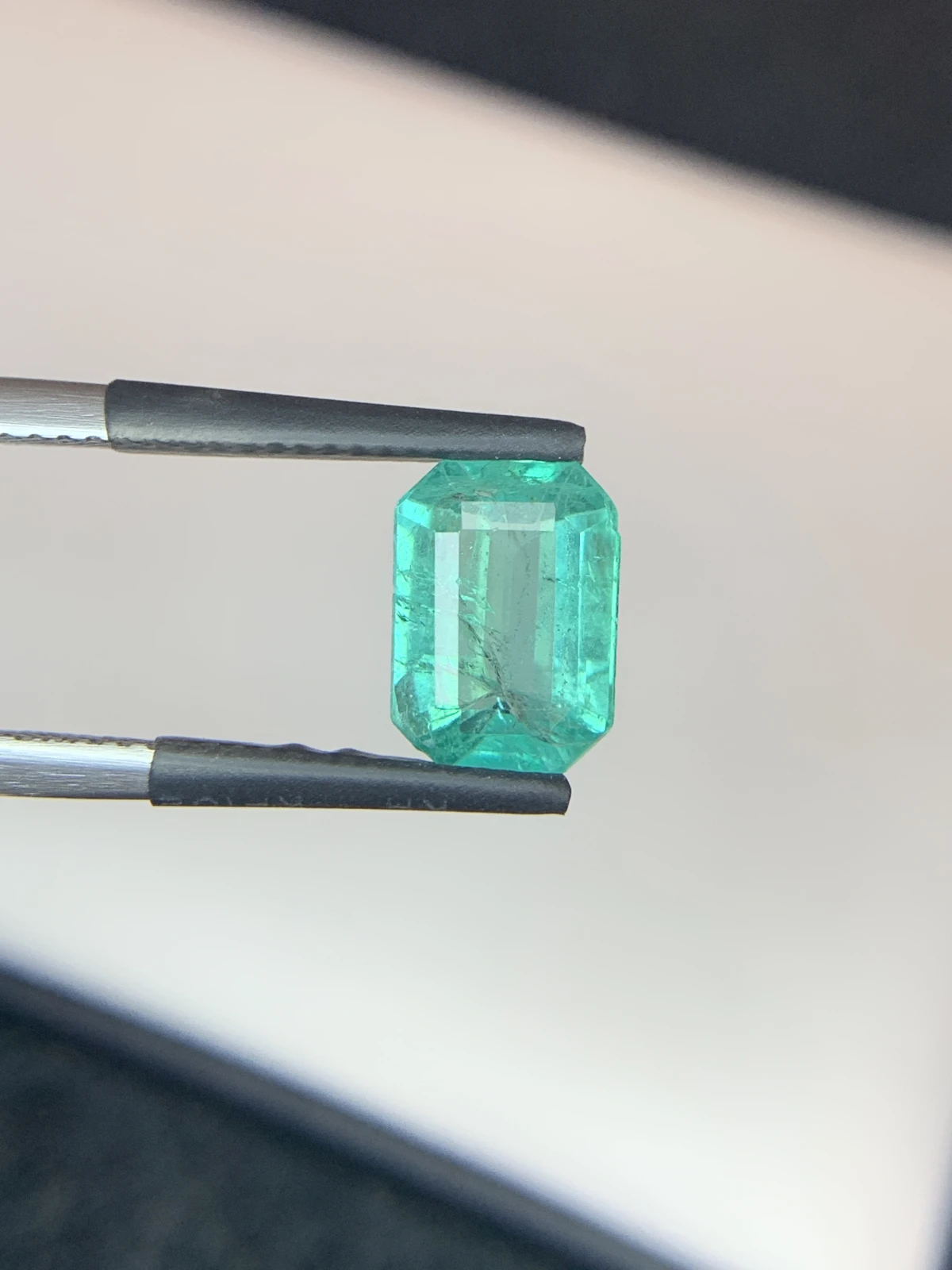 ICA GemLab Certified 2.33 Carat Natural Green Emerald Octagonal Shape Loose Gemstone from Zambia