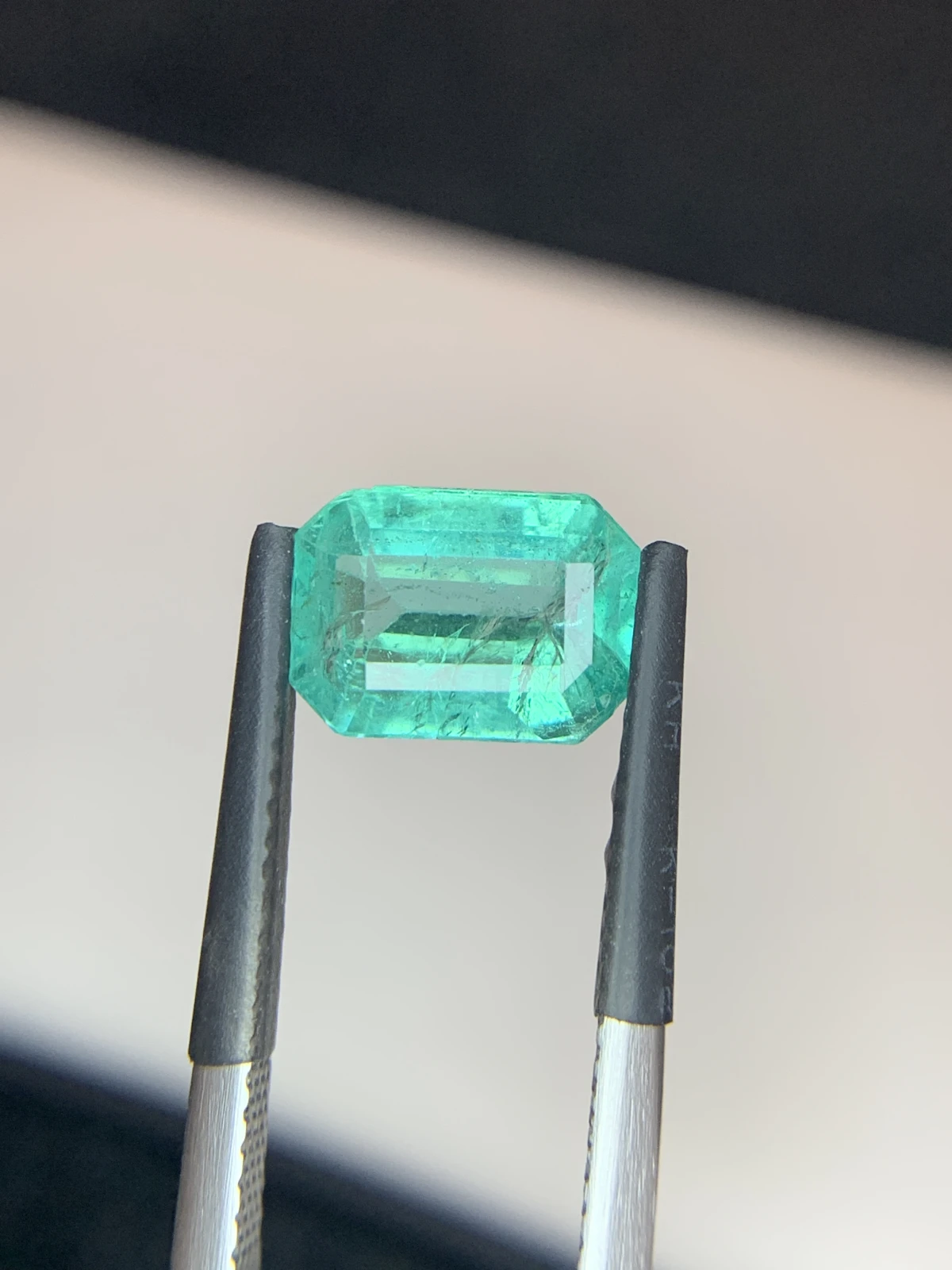 ICA GemLab Certified 2.33 Carat Natural Green Emerald Octagonal Shape Loose Gemstone from Zambia